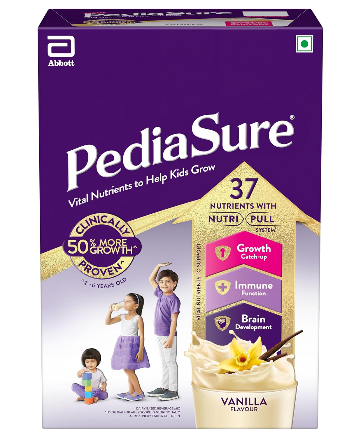 Pediasure Scientifically Designed Nutrition Health Drink Vanilla - 1 kg-image-30