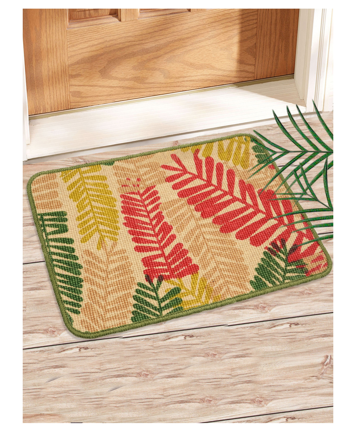 Saral Home Jute Printed Door Mat - Multicolor-image-44