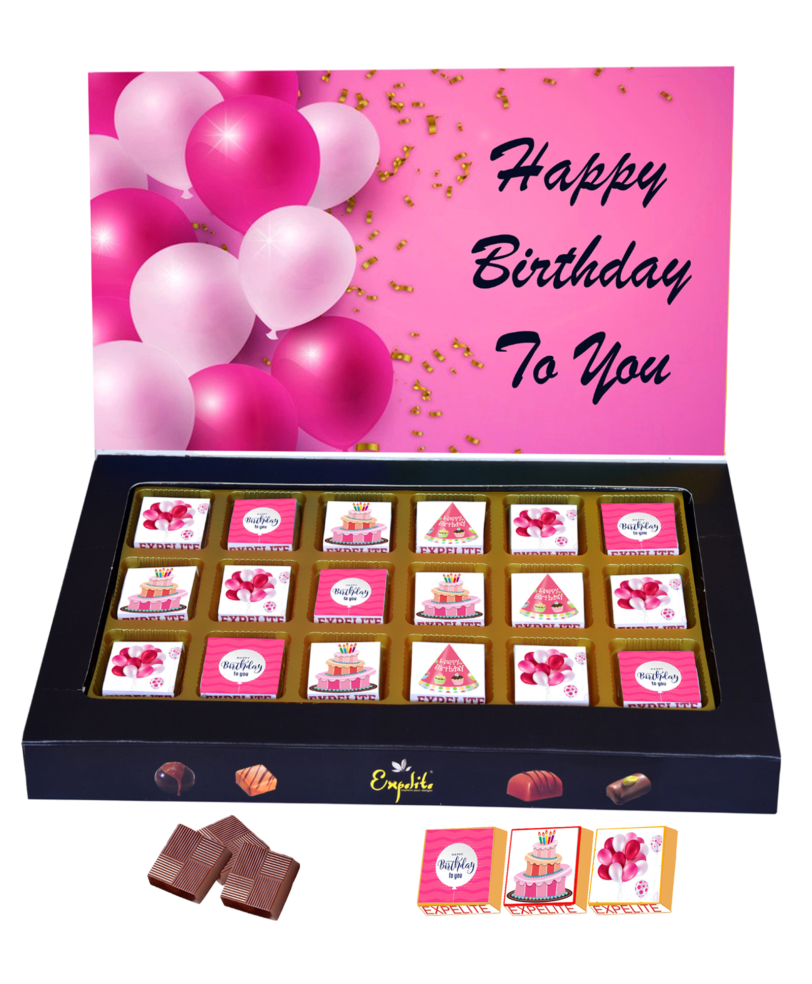 Expelite Chocolate Birthday Gift - 500 gm-image-42