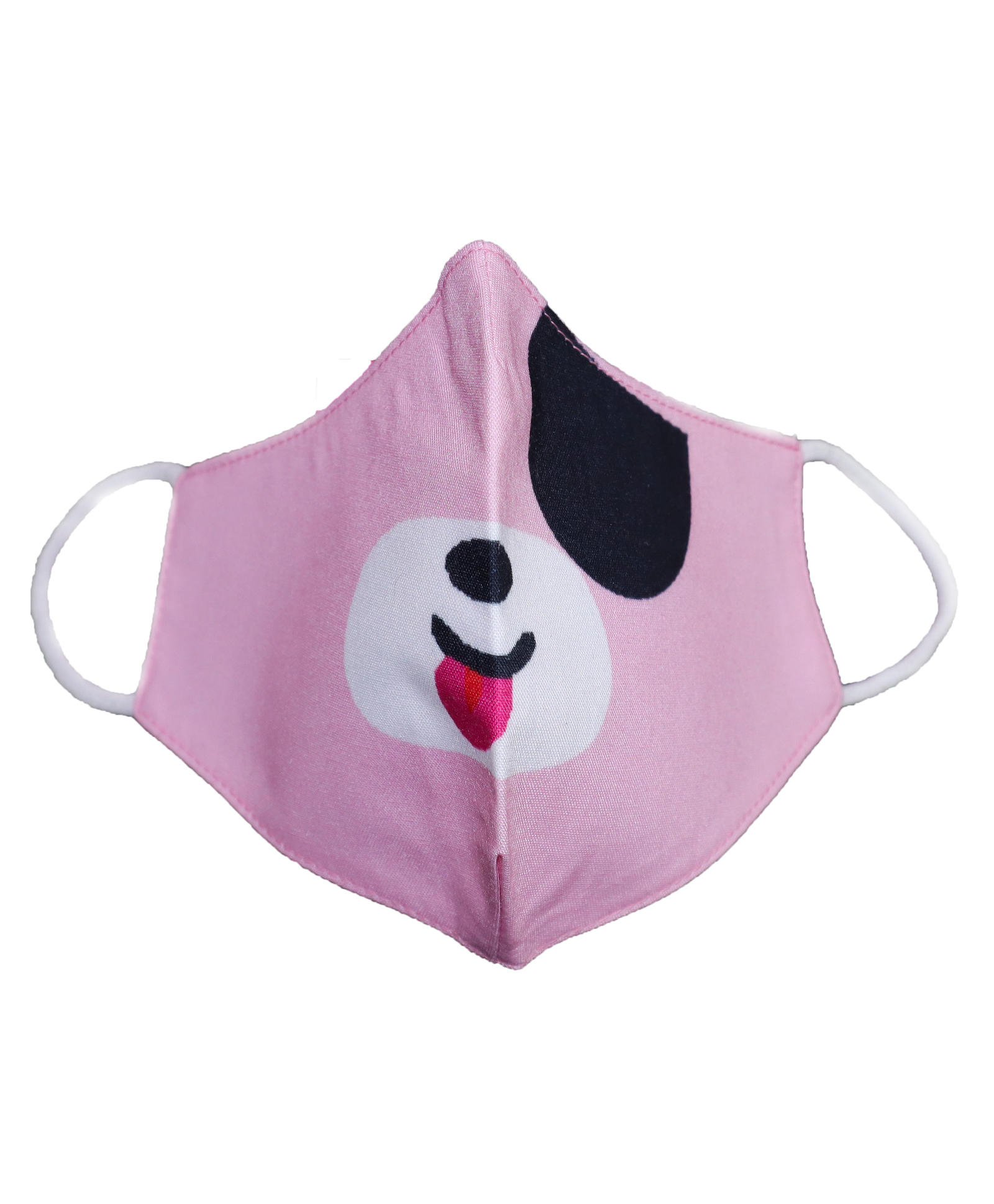 Shopping Time Digital Animal Printed Reusable & Washable Face Mask - Pink