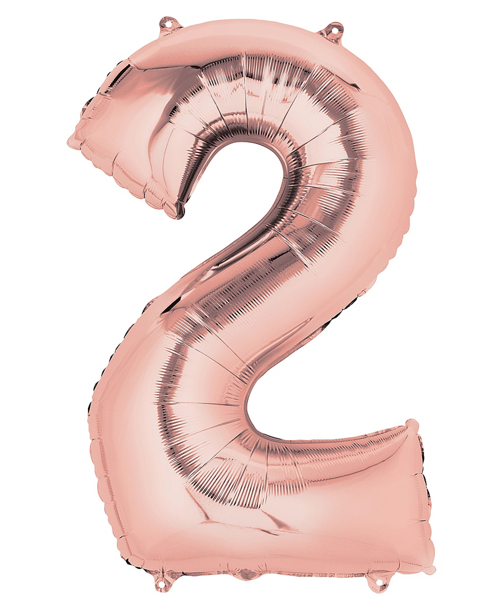 Funcart 2 Number Foil Balloon - Rose Gold-picture-49