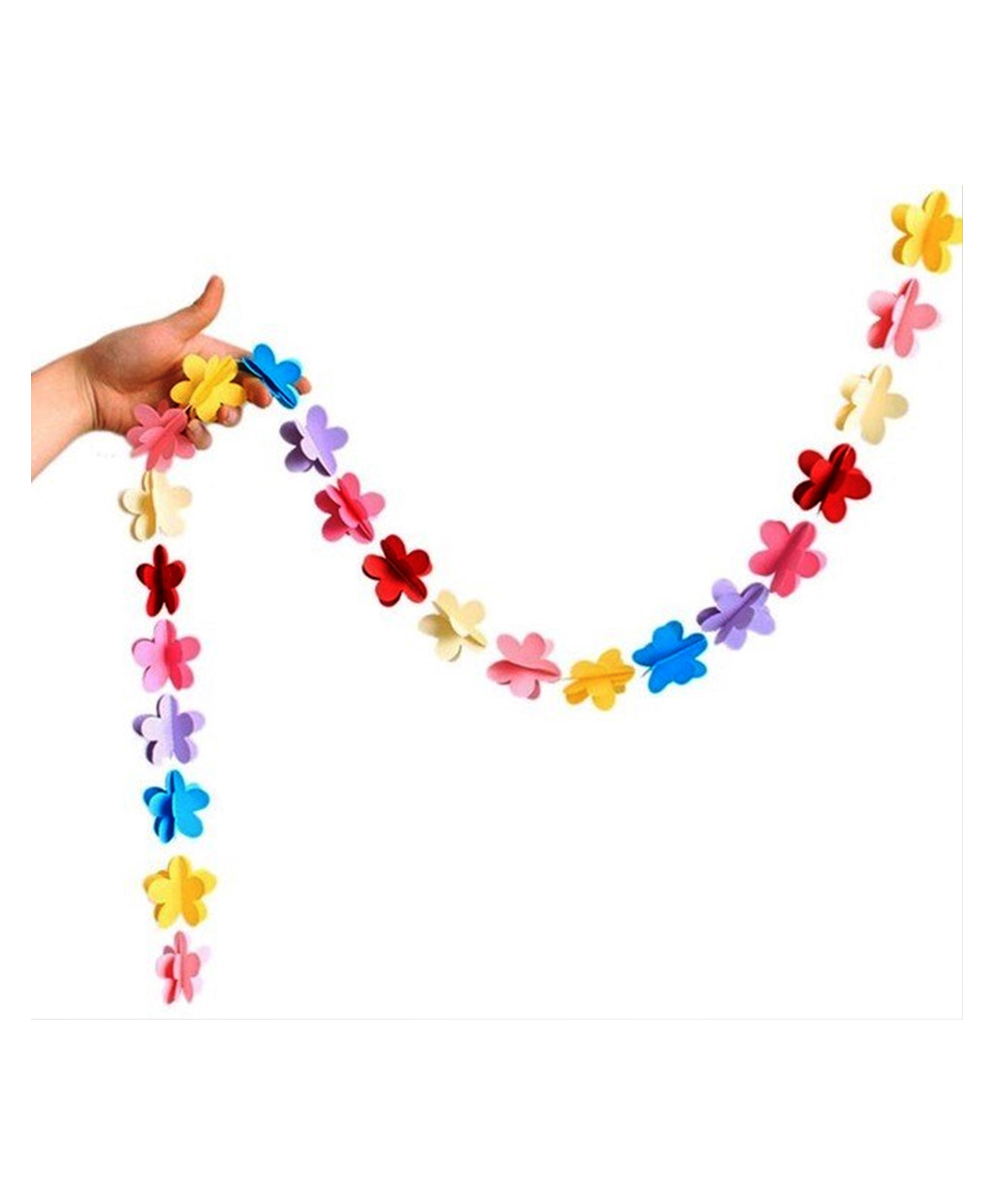 Funcart Colorful Flower Hanging Decoration - Multicolour-picture-34