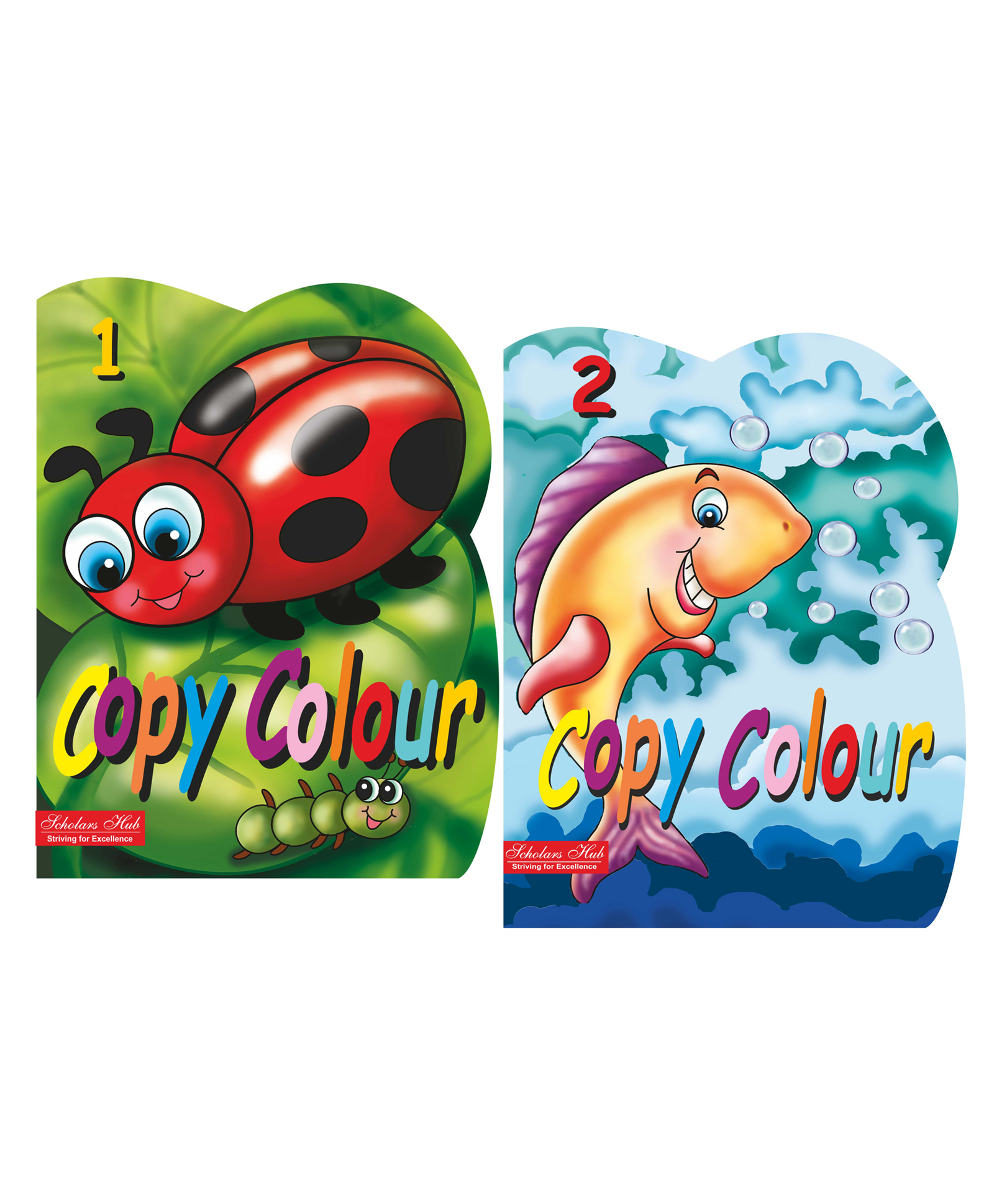 Copy Colour Book Volume 1 and 2 Set of 2 - English-image-28