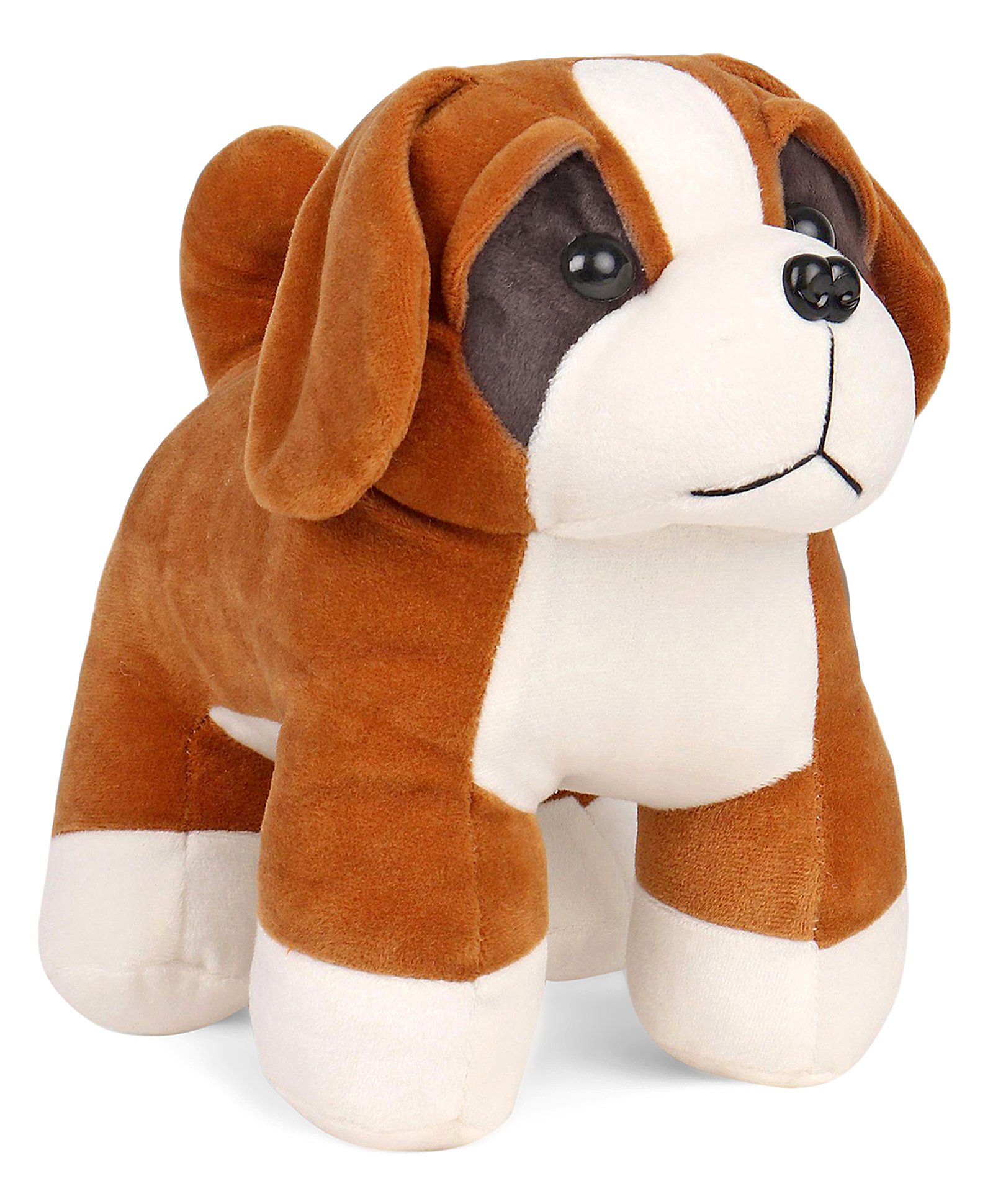 Play Toons Standing Dog Brown White - Height 25 cm-picture-4