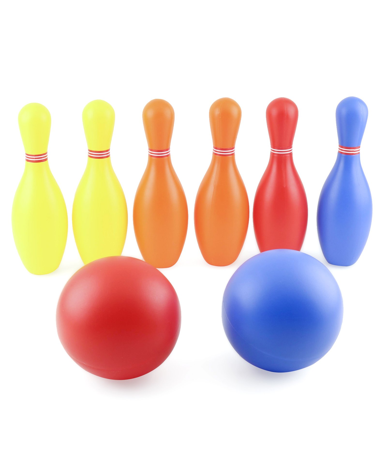 Little Finger Bowling Set For Kids Multicolor (Color May Vary) - 8 Pieces-image-45