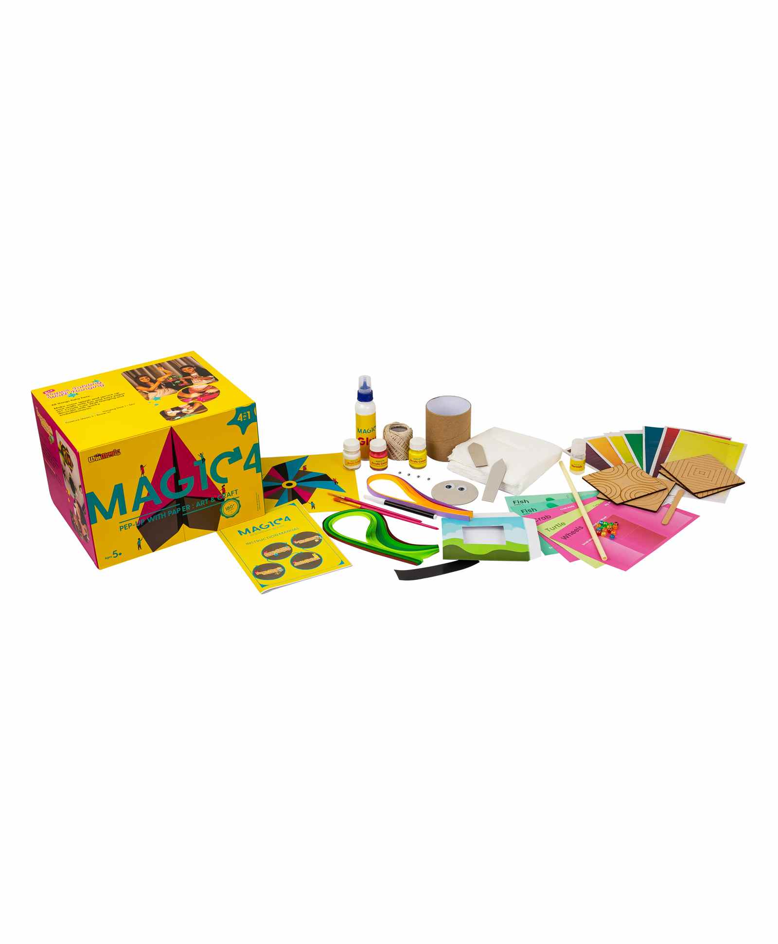 Magic4 Art Pep up with Paper - Multicolour-image-22