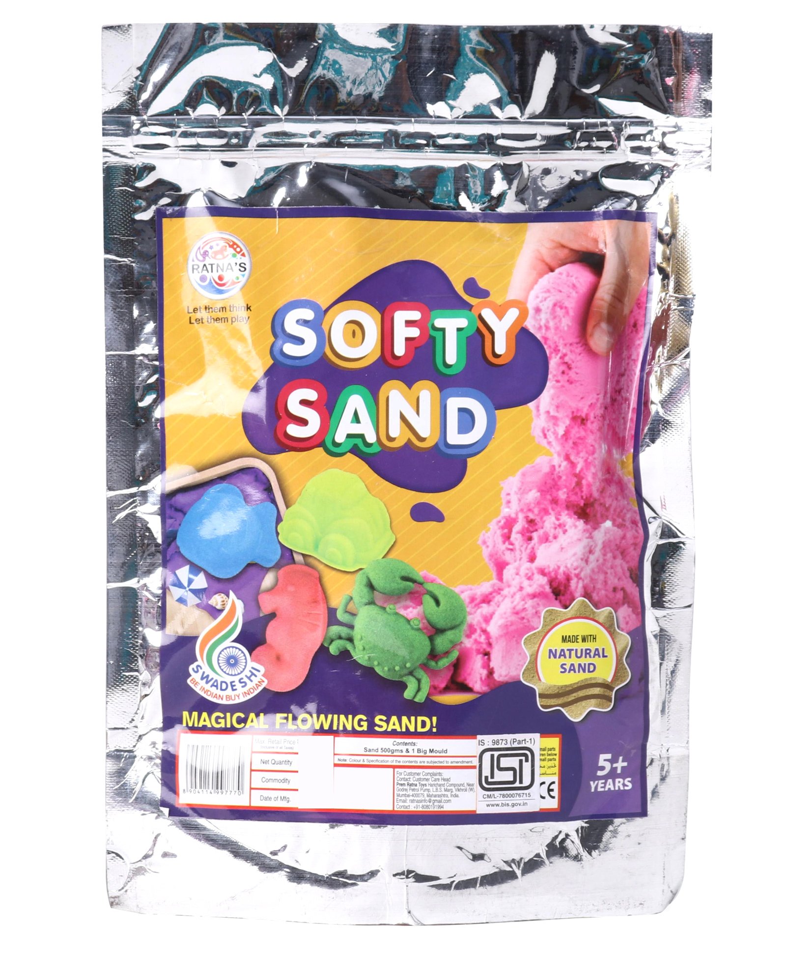 Ratnas Sand Kit 500 gm - (Colour May Vary)-picture-28