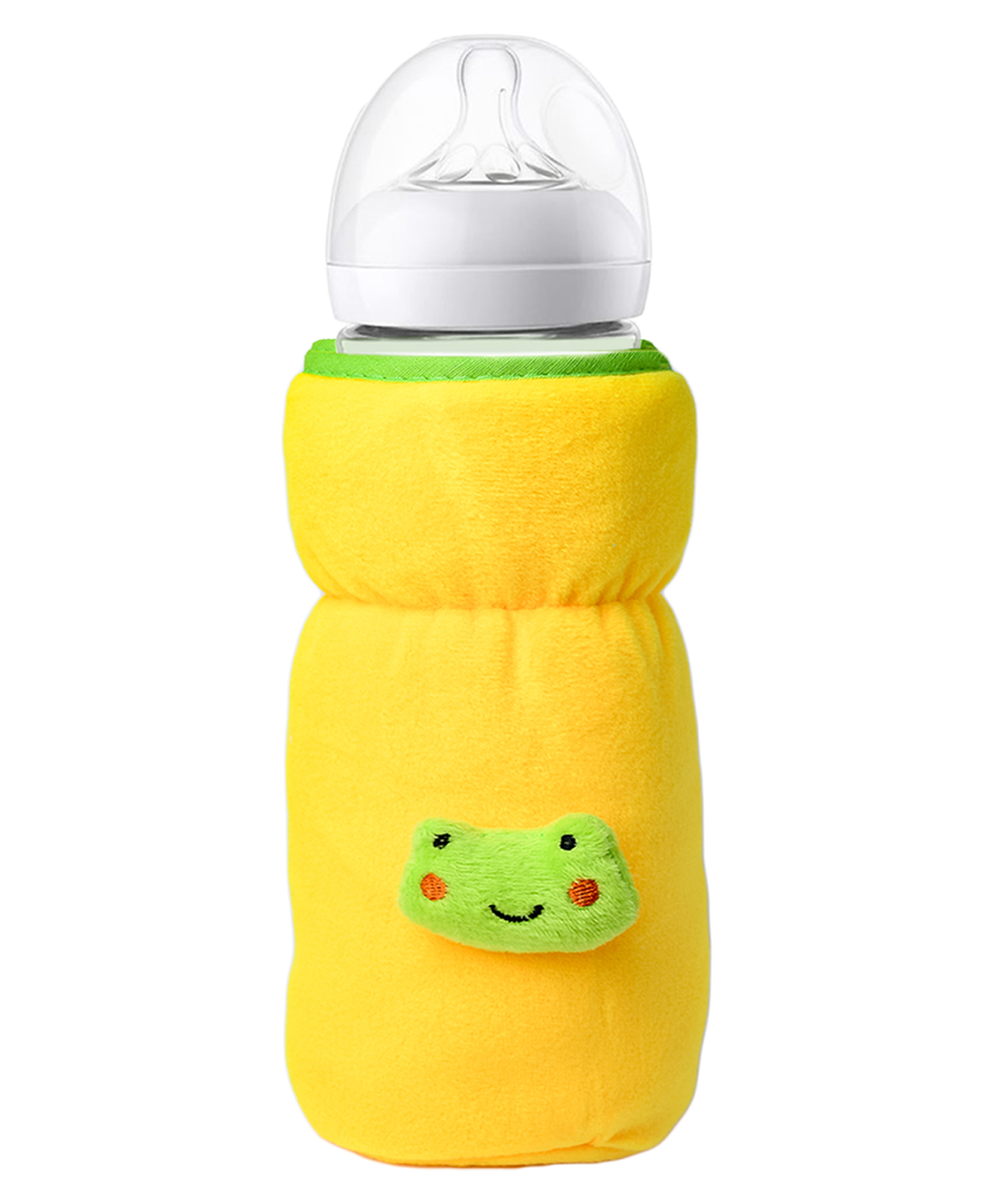 The Little Looker Plush Cotton Bottle Cover Yellow - Fits 330 ml Bottle-image-6