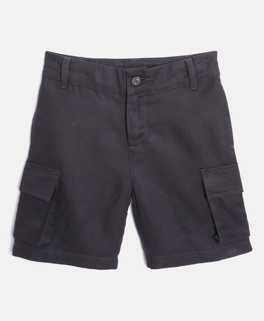 Cherry Crumble by Nitt Hyman Solid Shorts - Black-picture-38