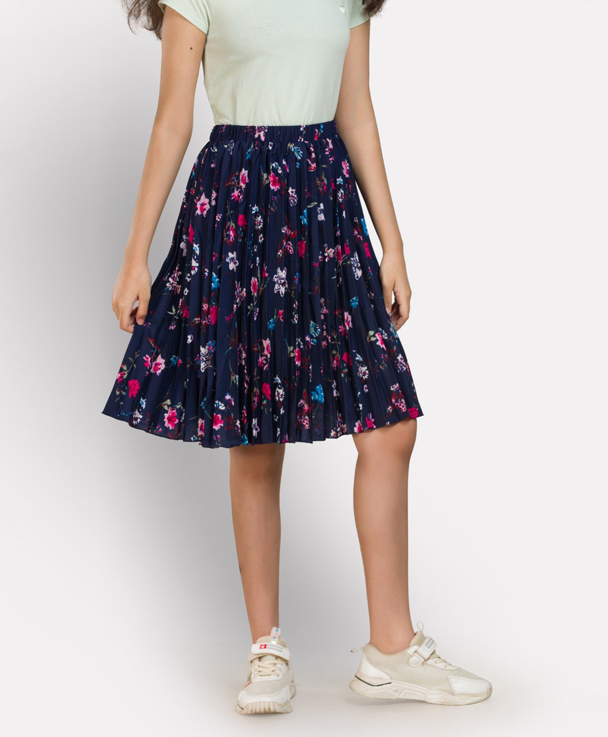 uptownie pleated skirt