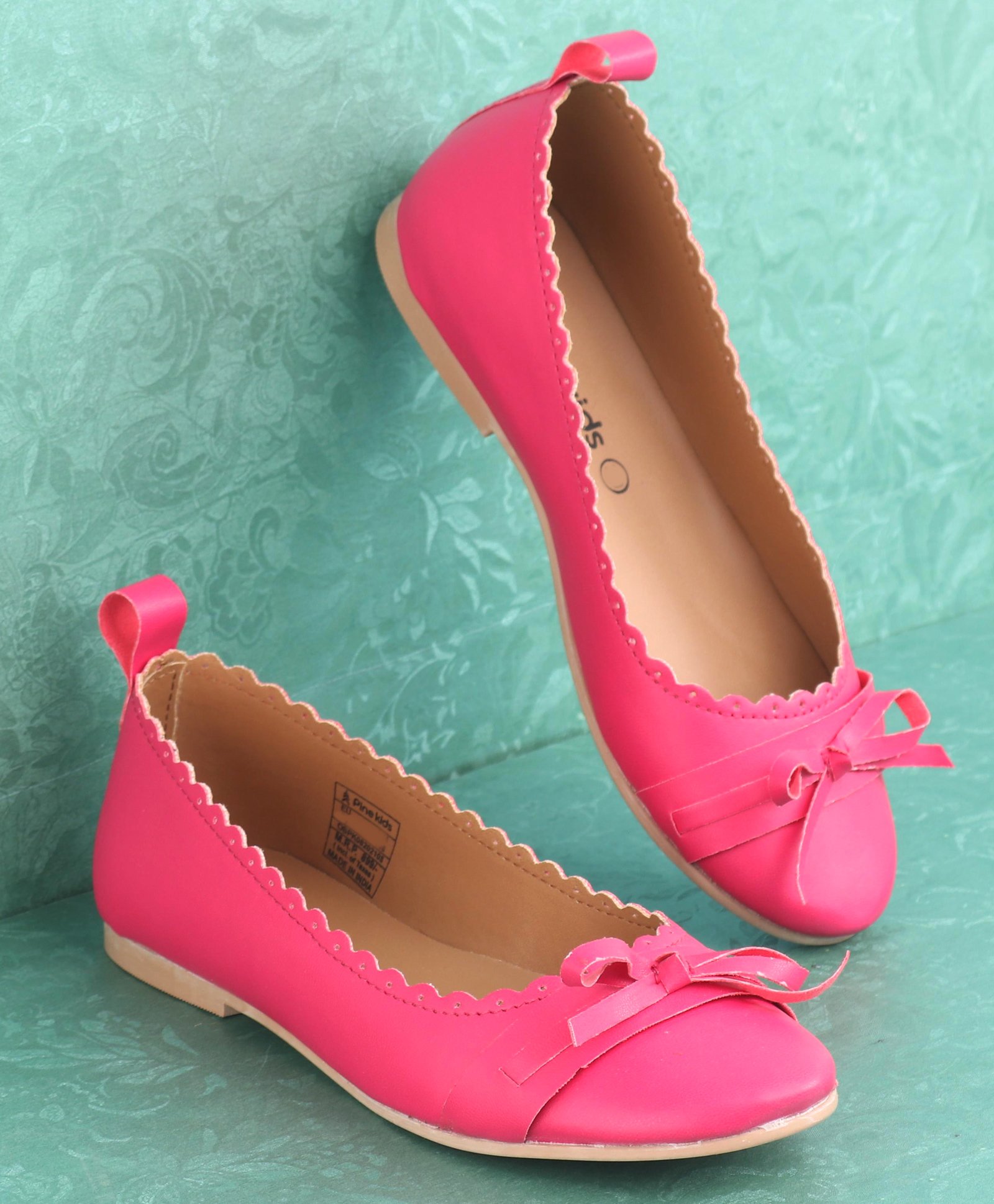Pine Kids Party Wear Ballerina - Fuchsia-picture-29