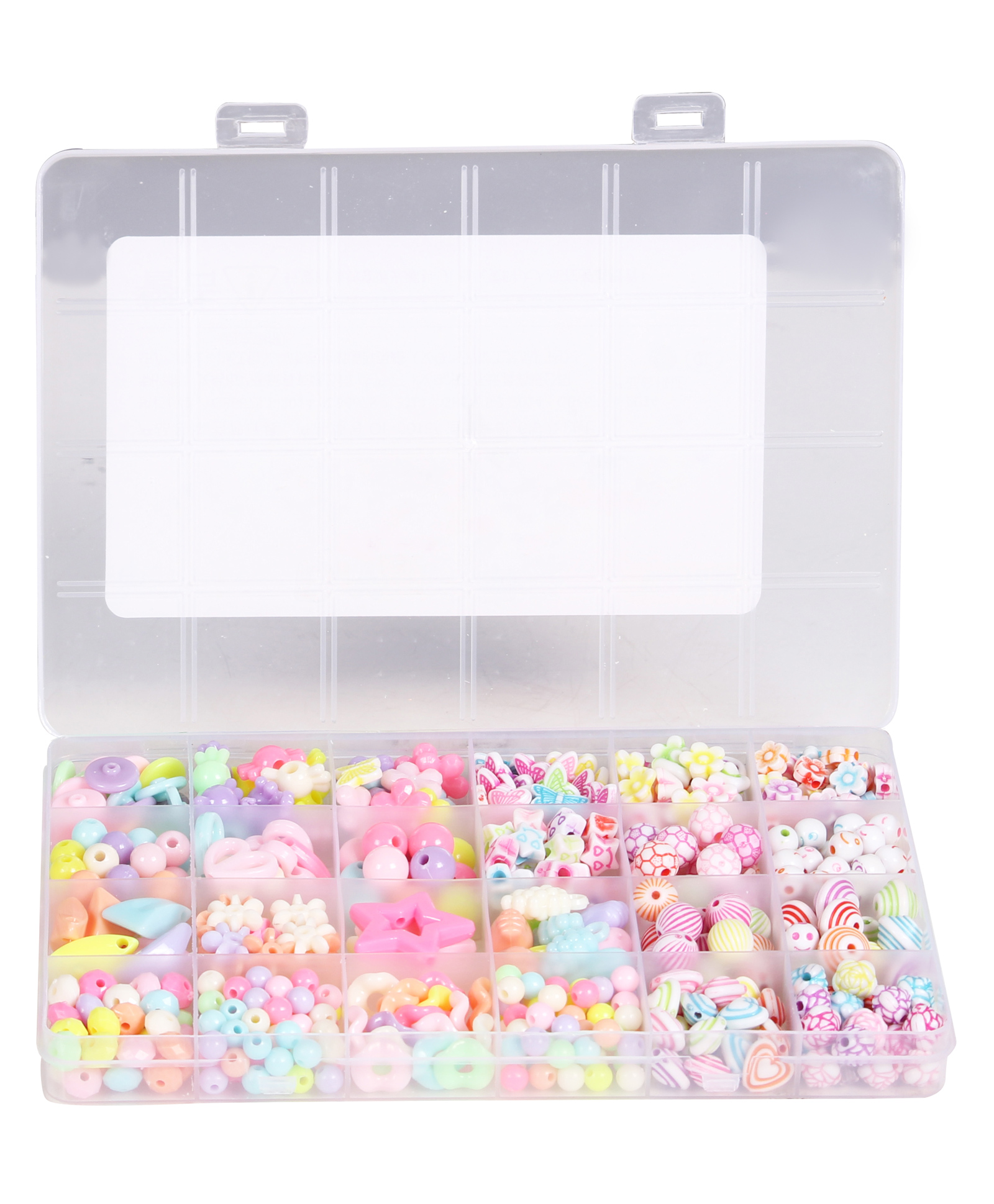 SYGA Acrylic Beads Jewellery Making Kit - Multicolour-picture-27
