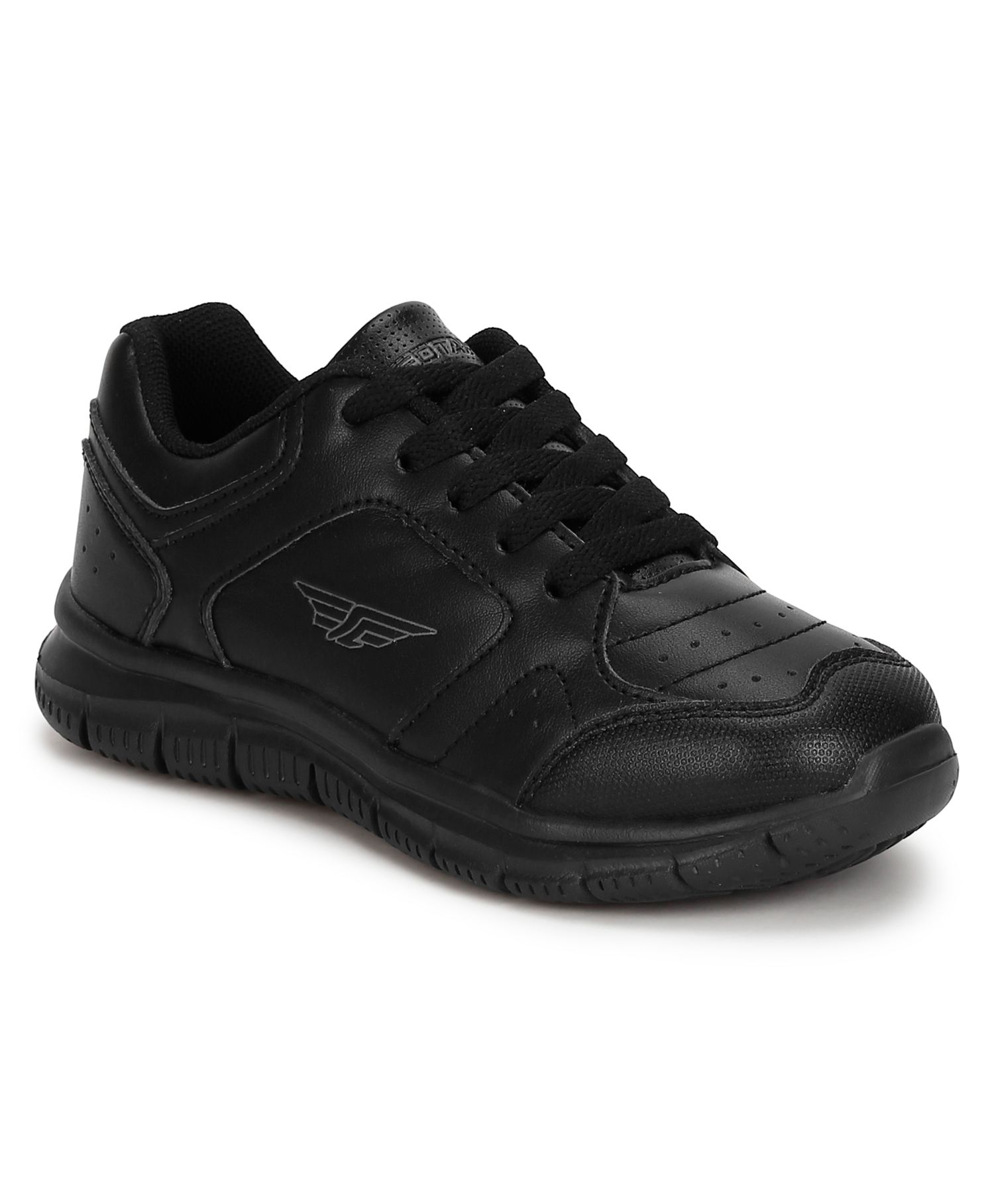 Buy Red Tape Solid School Shoes - Black 