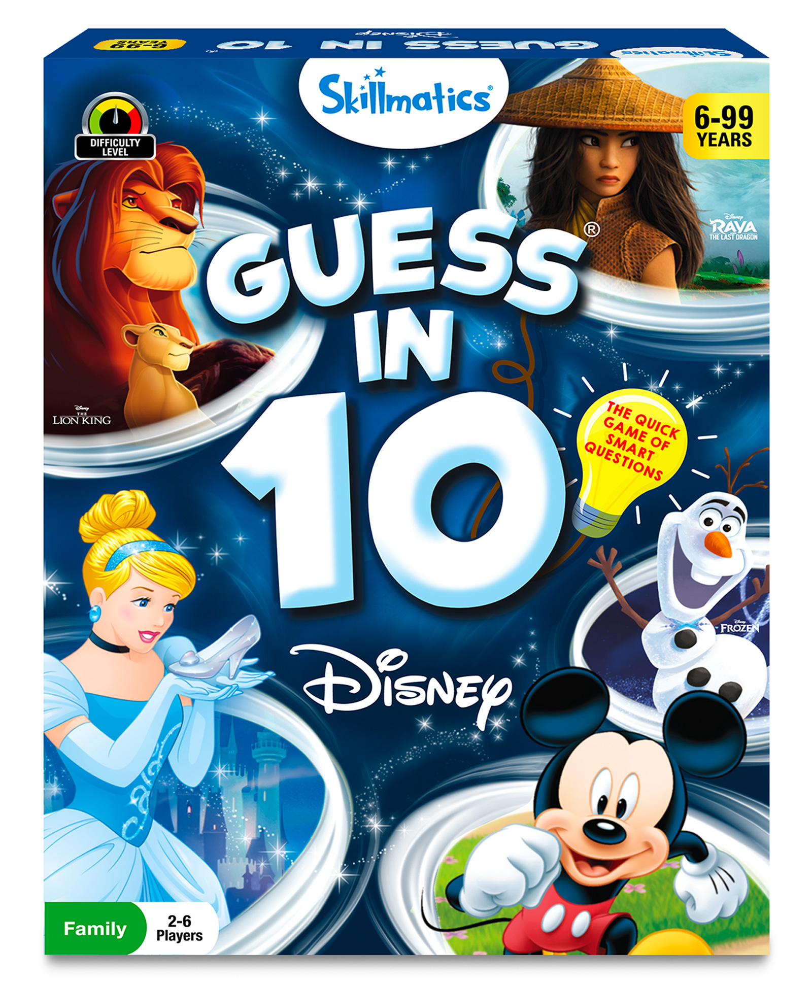 Skillmatics Card Game Guess in 10 Disney Edition Super Fun Mickey Mouse Lion King Game - 52 Cards-picture-28