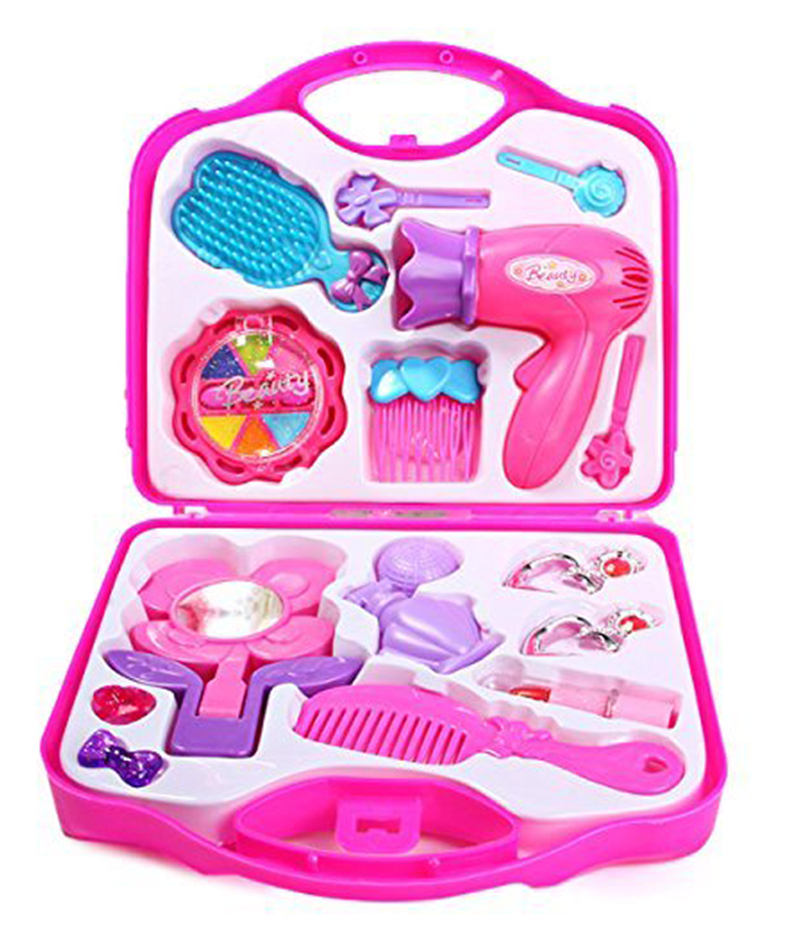 Lattice Beauty Set With Carrycase And Accessories - Pink-picture-27