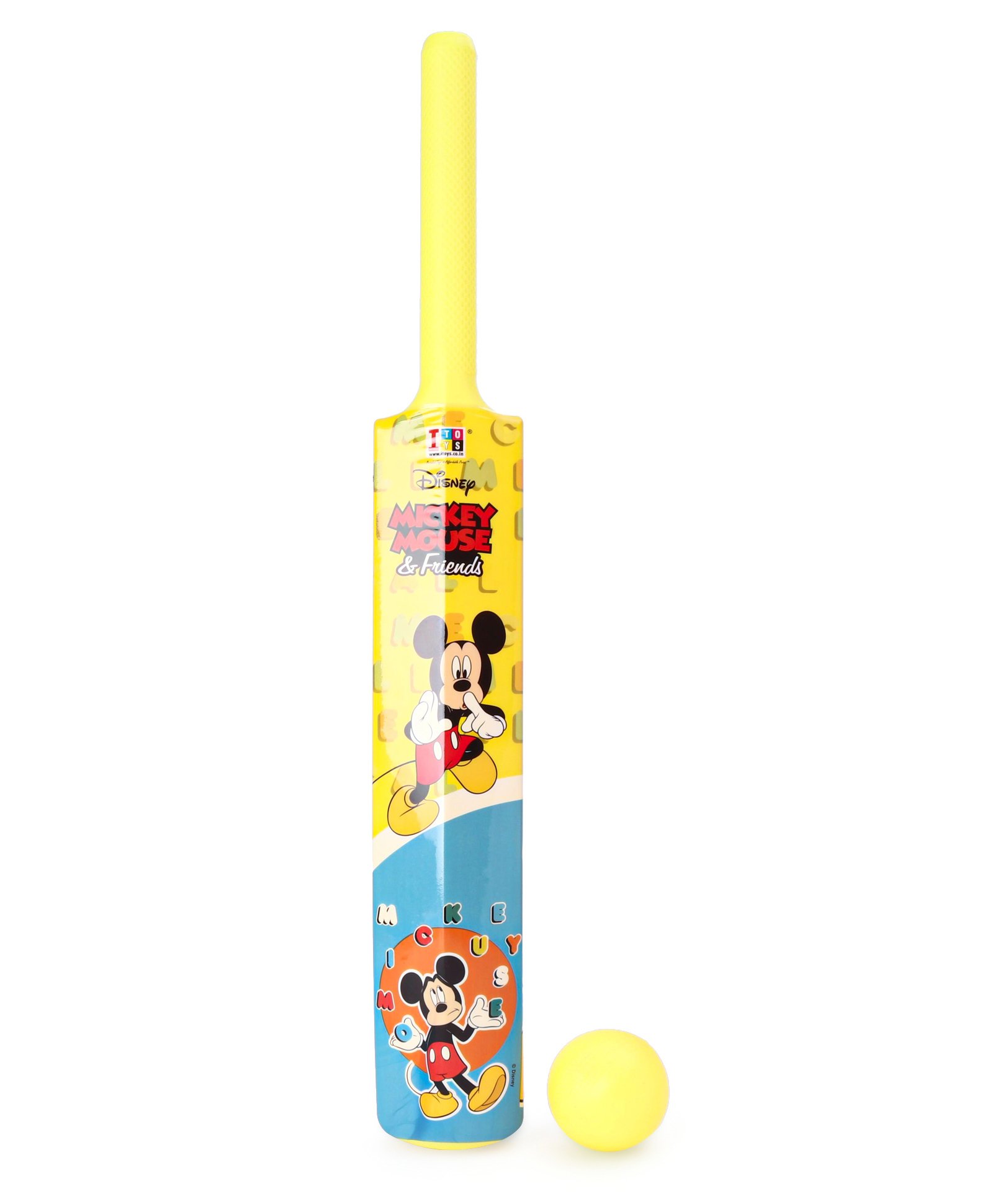 Disney Mickey Mouse Bat & Ball Set Length 63 cm (Colour May Vary)-picture-43
