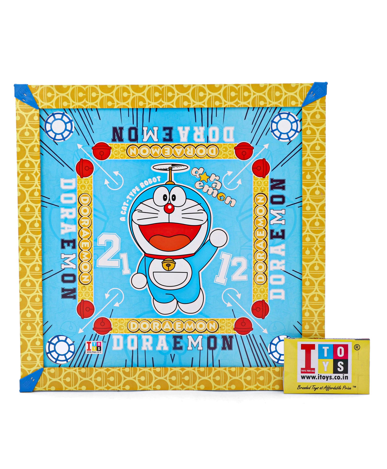Doraemon Caroom & Ludo Board Game (Goal Poll Color May Vary)-picture-12