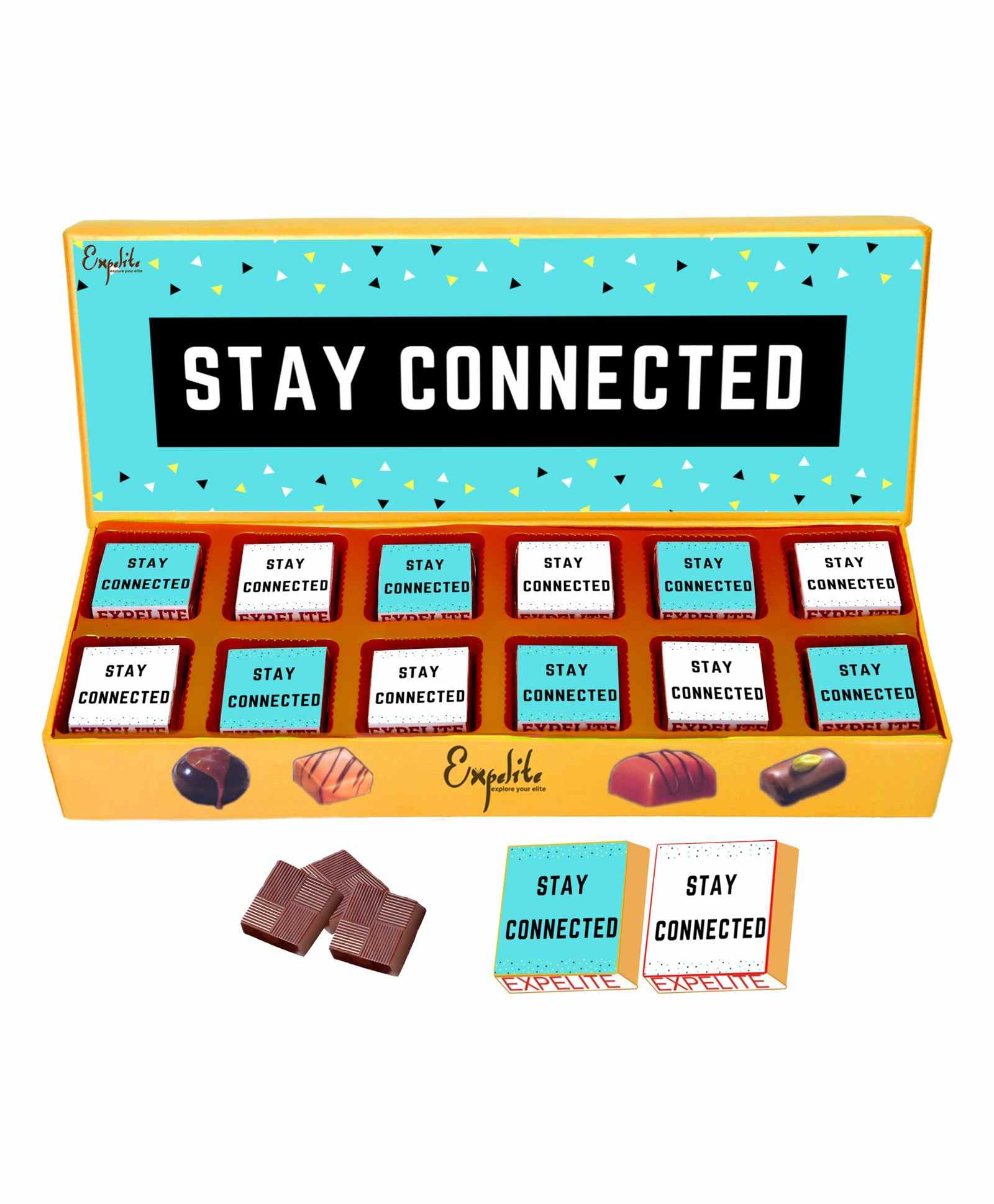 Expelite Stay Connected Chocolate Gift - 200 gm-image-6