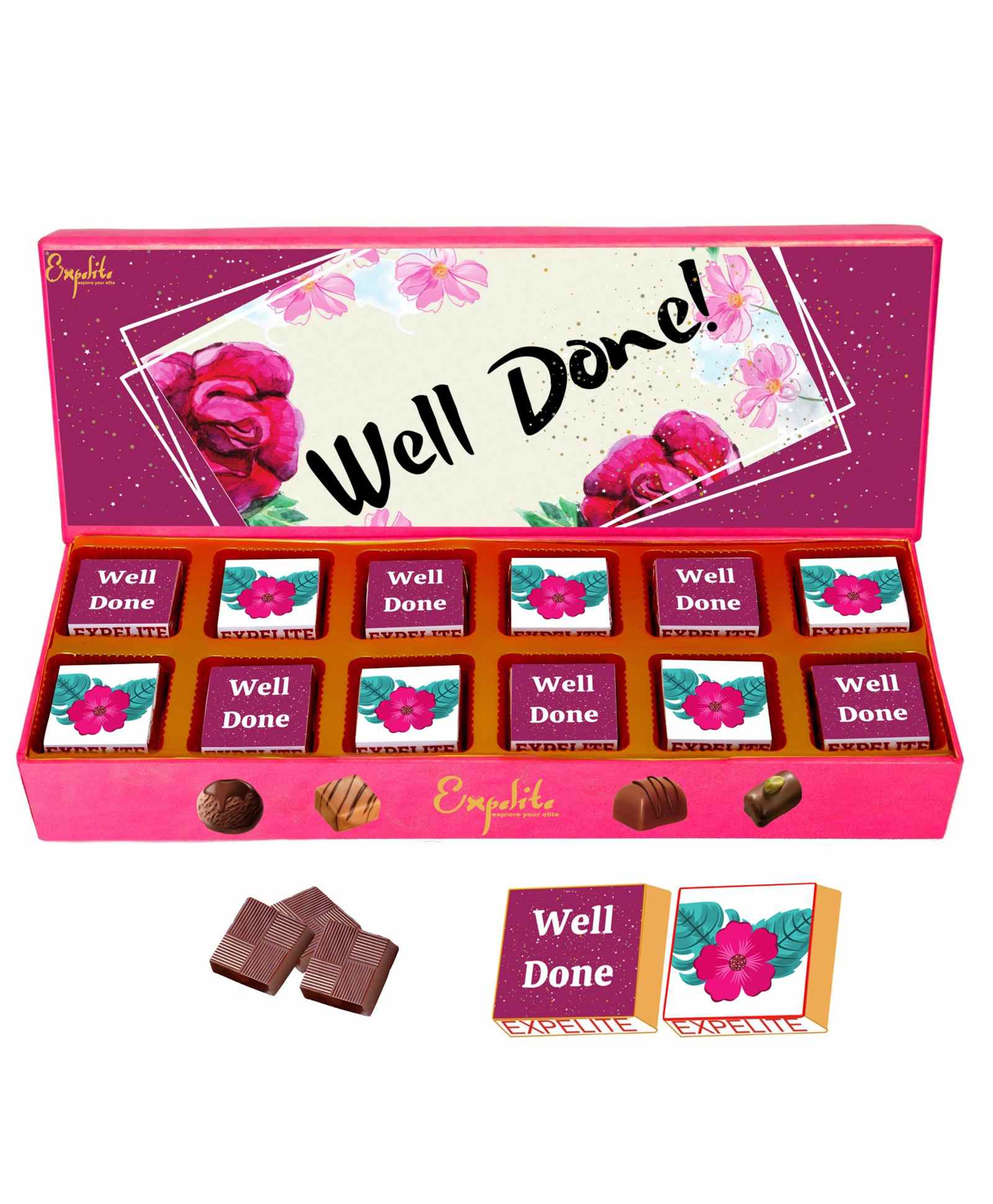 Expelite Well Done Chocolates Gifts - 200 gm-image-40