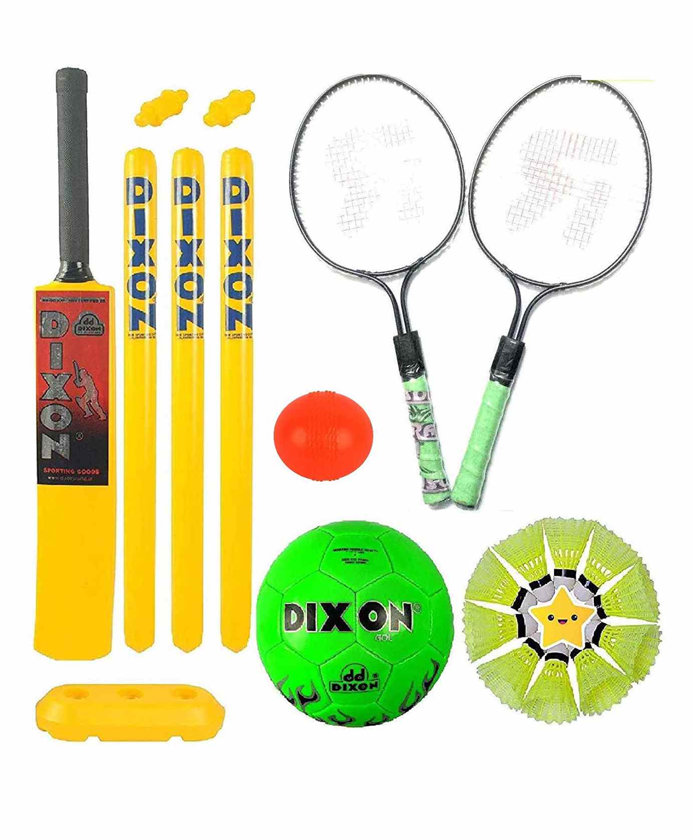 Toyshine 3 in 1 Super Sports Combo - Multicolour-picture-17