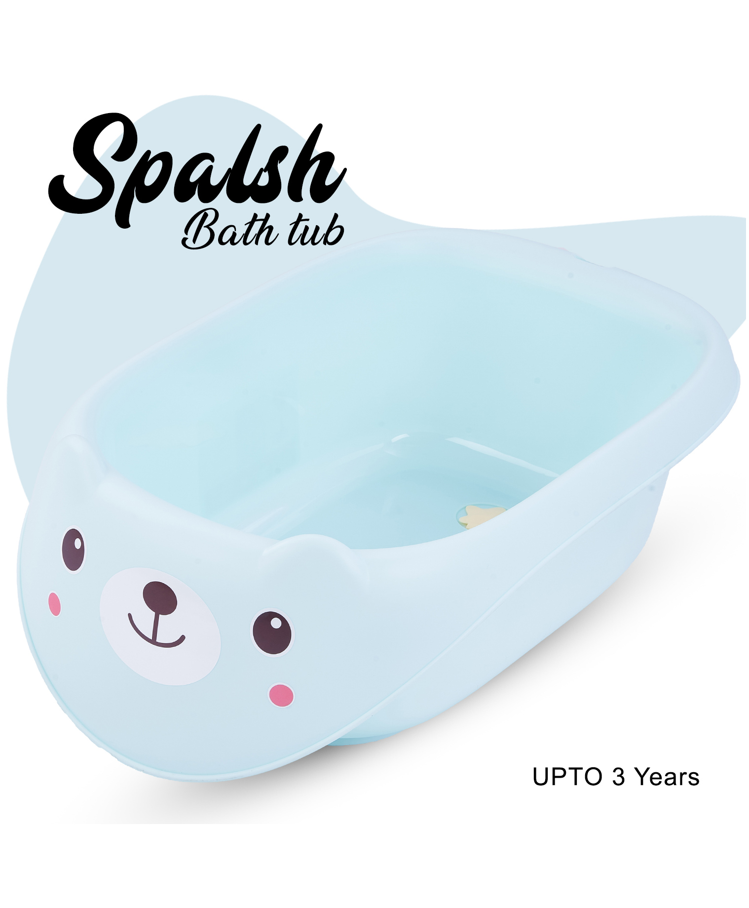 Baybee 3 in 1 Smart Anti Slip Bathtub With Drain Plug  -  Green-picture-44