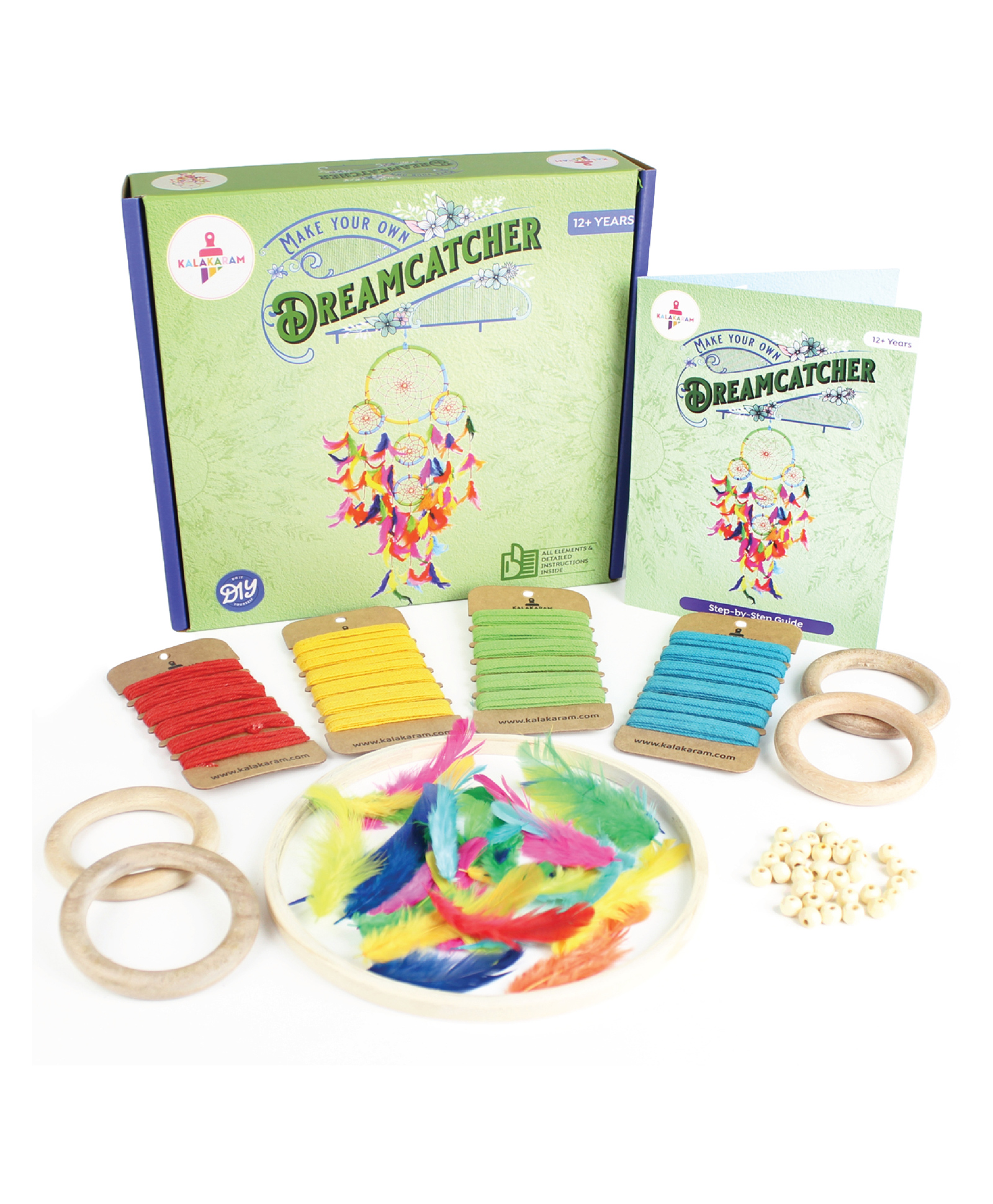 Kalakaram DIY Premium Dream Catcher Kit - Multicolour-picture-25