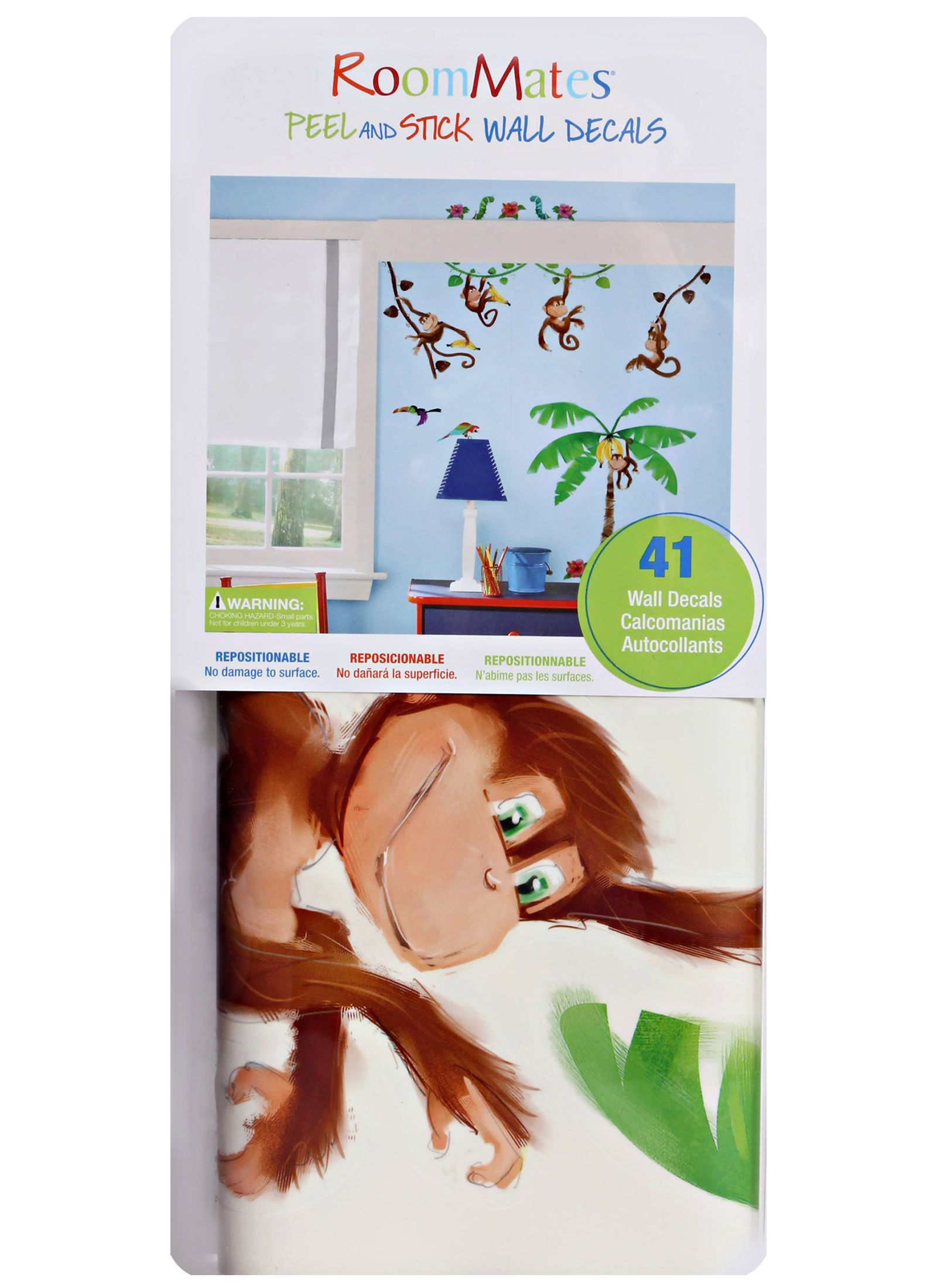 roommates Peel And Stick Walls Decals - Monkey-picture-25