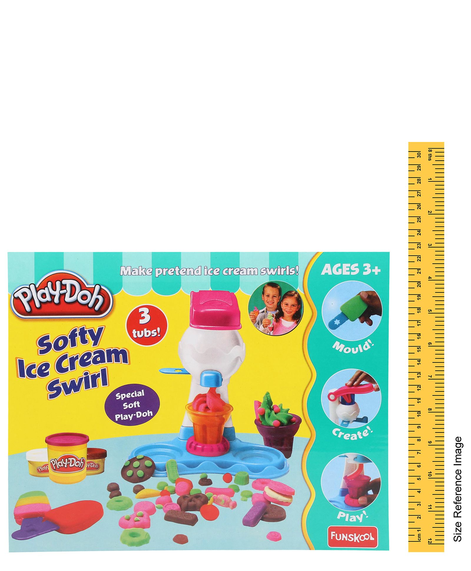 play doh softy ice cream swirl