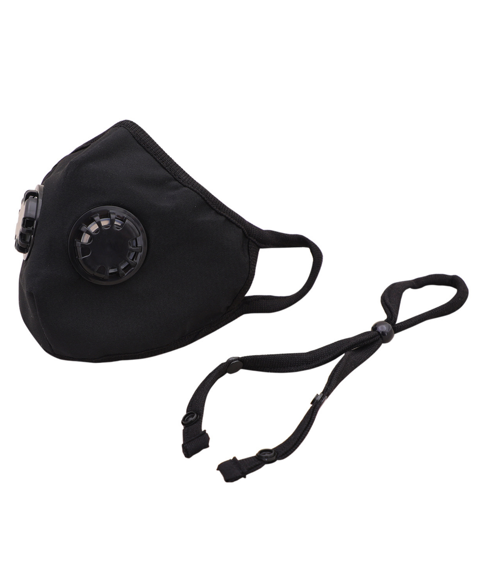 Advind Healthcare Military Grade N99 Mask With Two Valves Large - Black