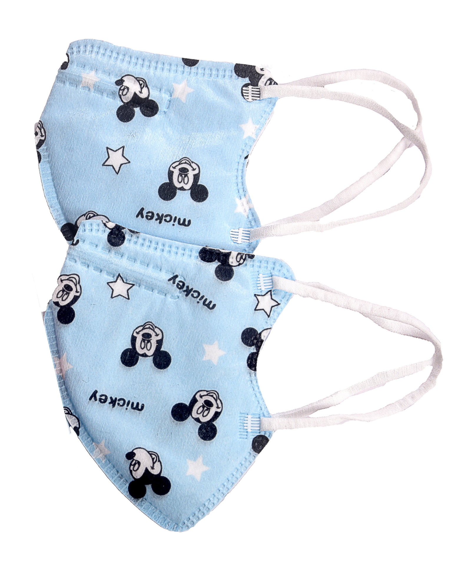 Advind Healthcare Smog Guard N95 Kids Mask Blue Cartoon Design - Pack of 2
