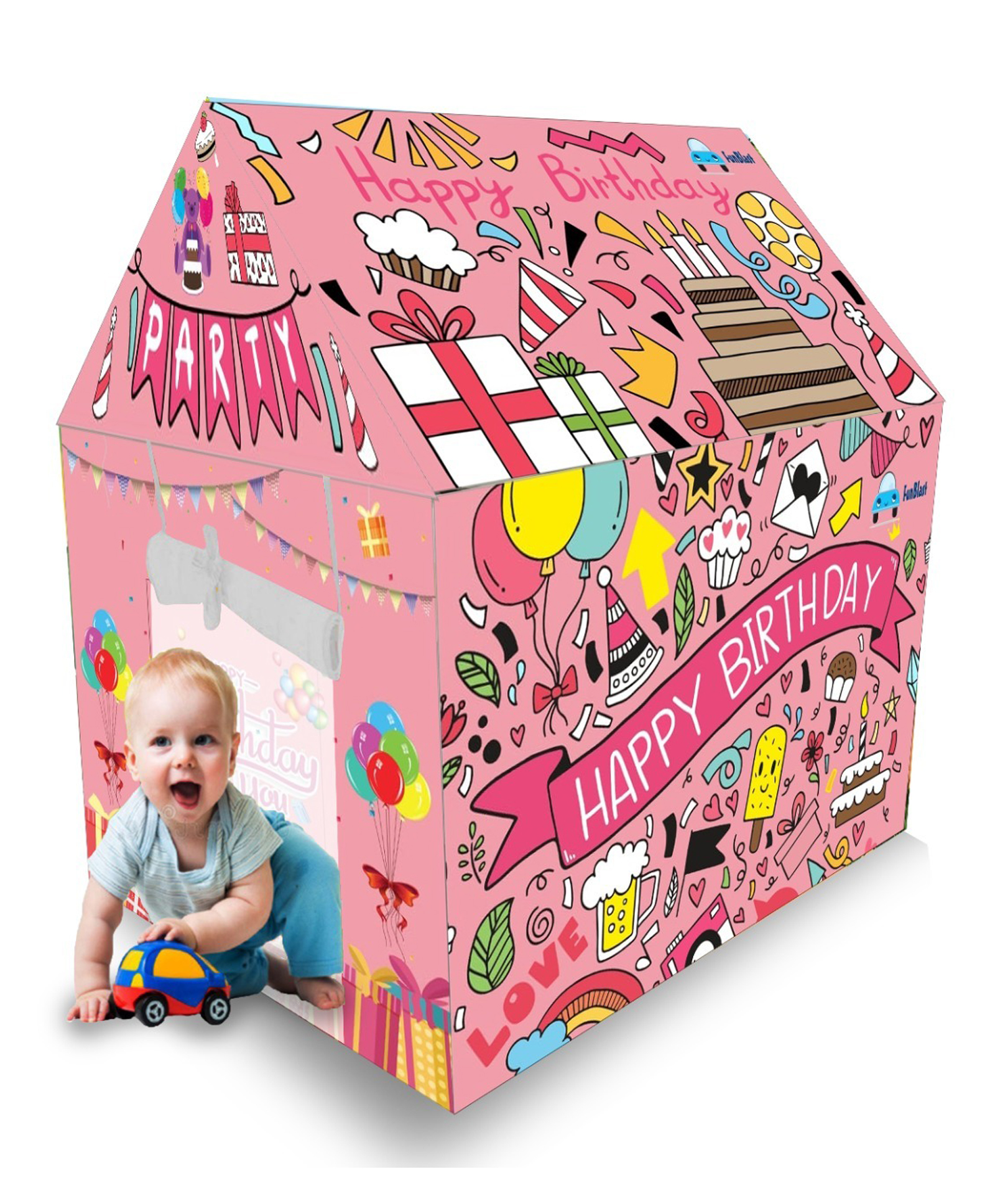 FunBlast Happy Birthday Play House - Multicolor-picture-12