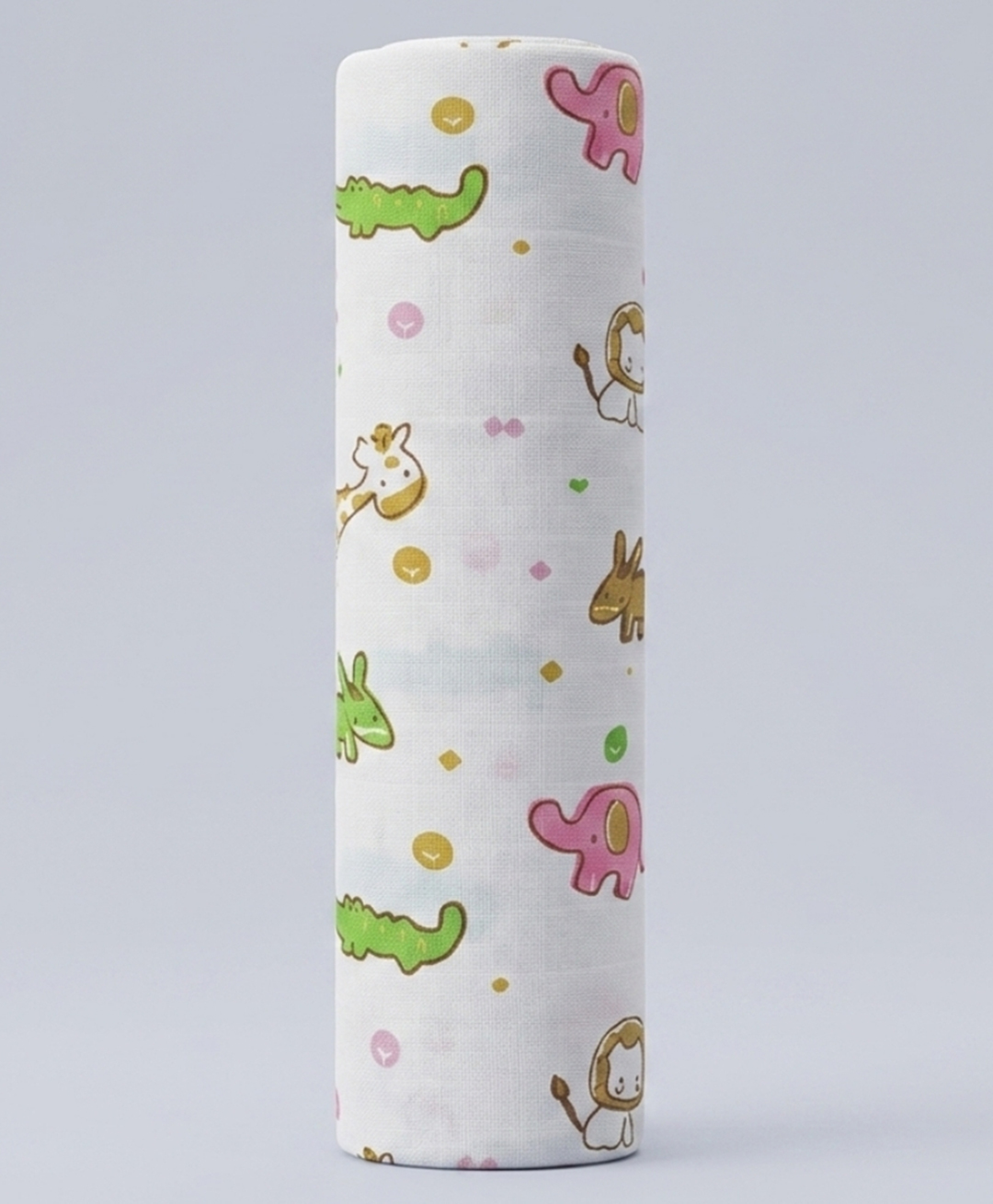 LazyToddler Organic Cotton Baby Swaddle Plus Print - Red-picture-23