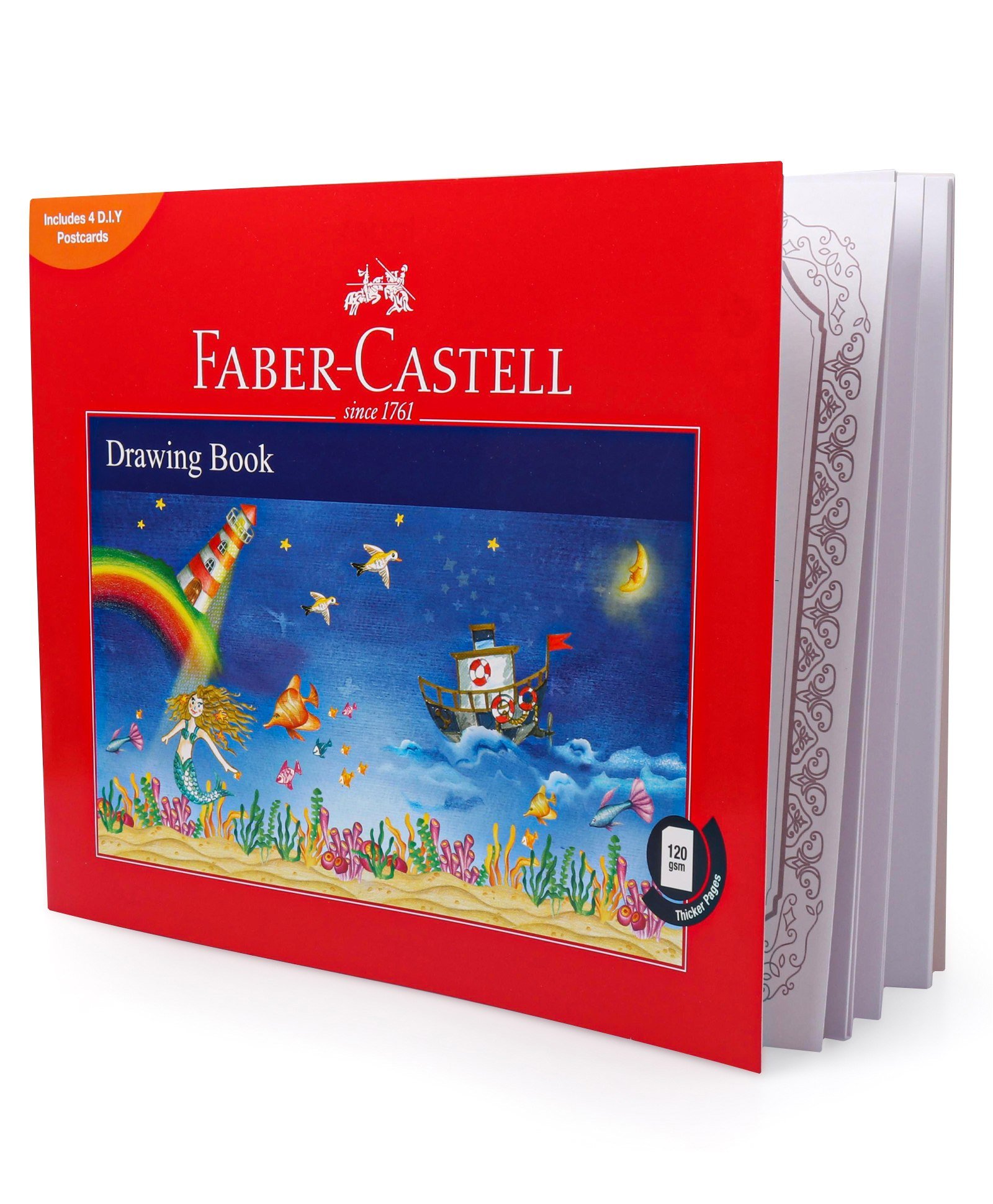 Faber Castell Unruled Drawing Book - 36 Pages-picture-9