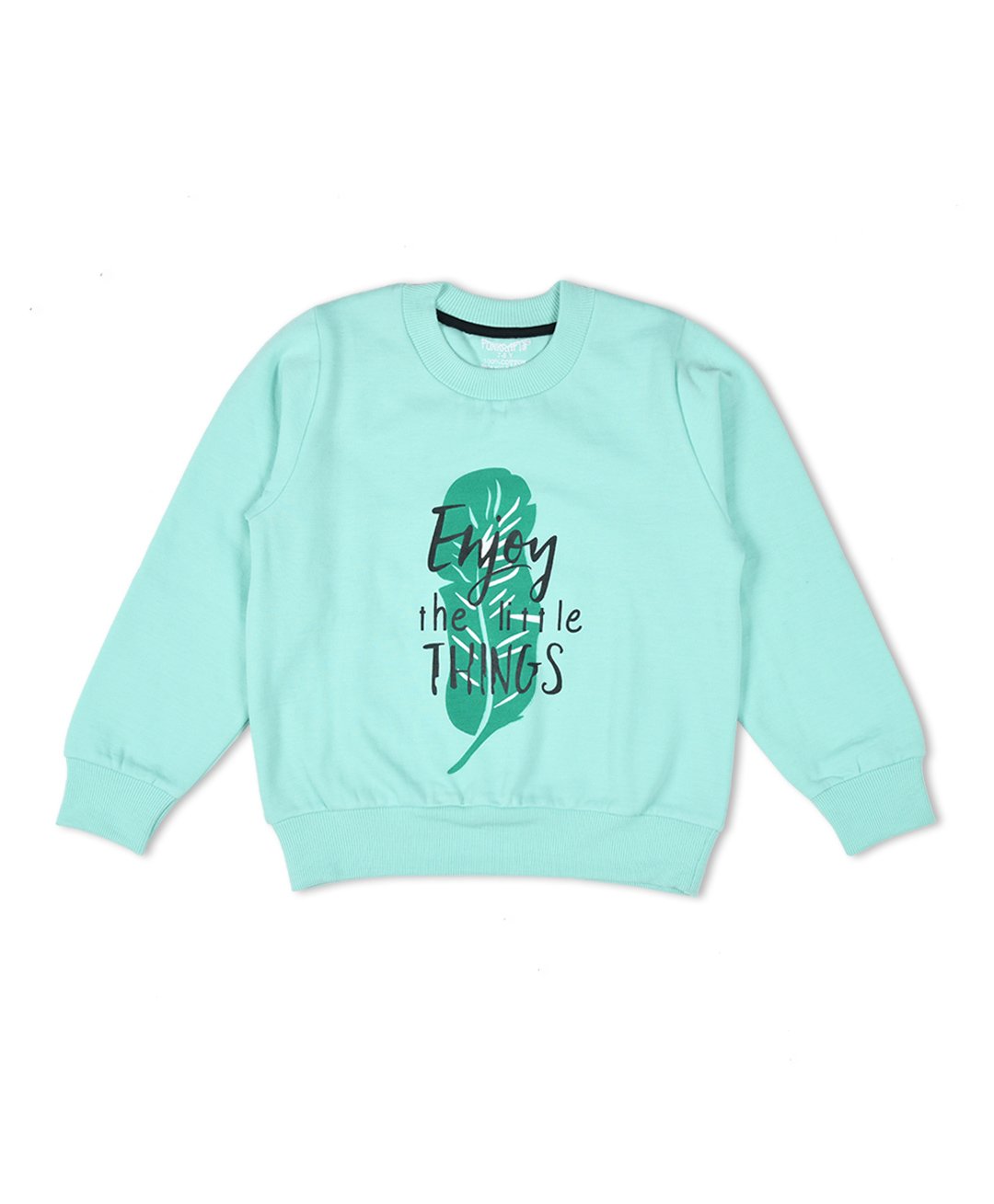 Funkrafts Full Sleeves Leaves Printed Sweatshirt - Green-picture-16