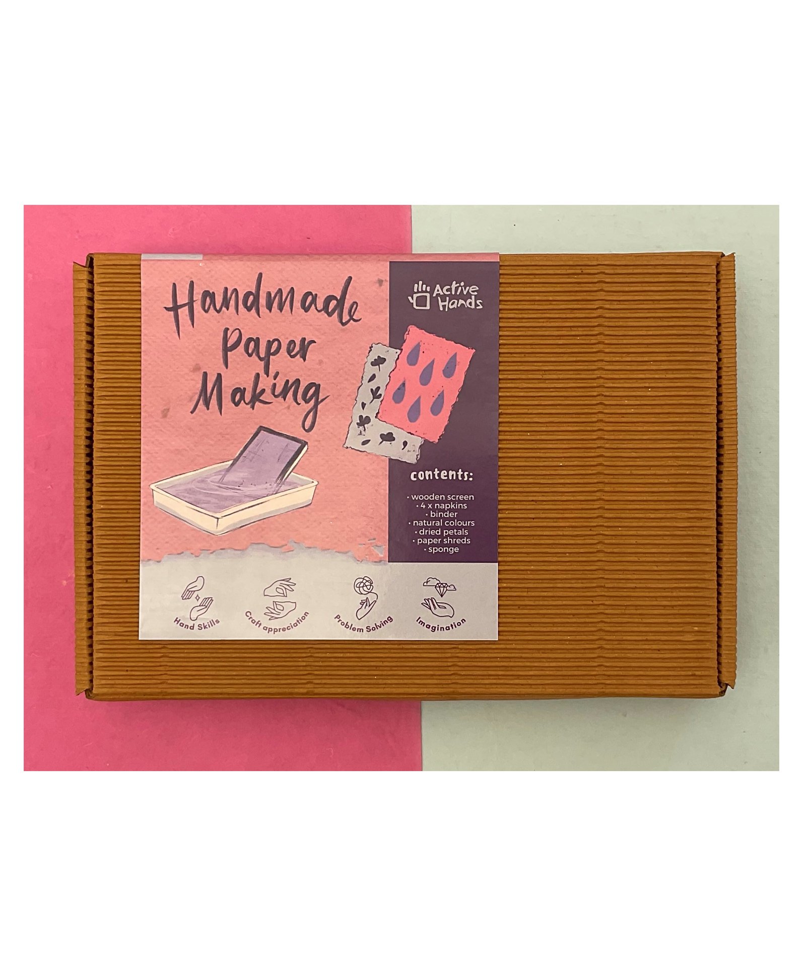 Active Hands Handmade Paper Making - Multicolour-picture-14