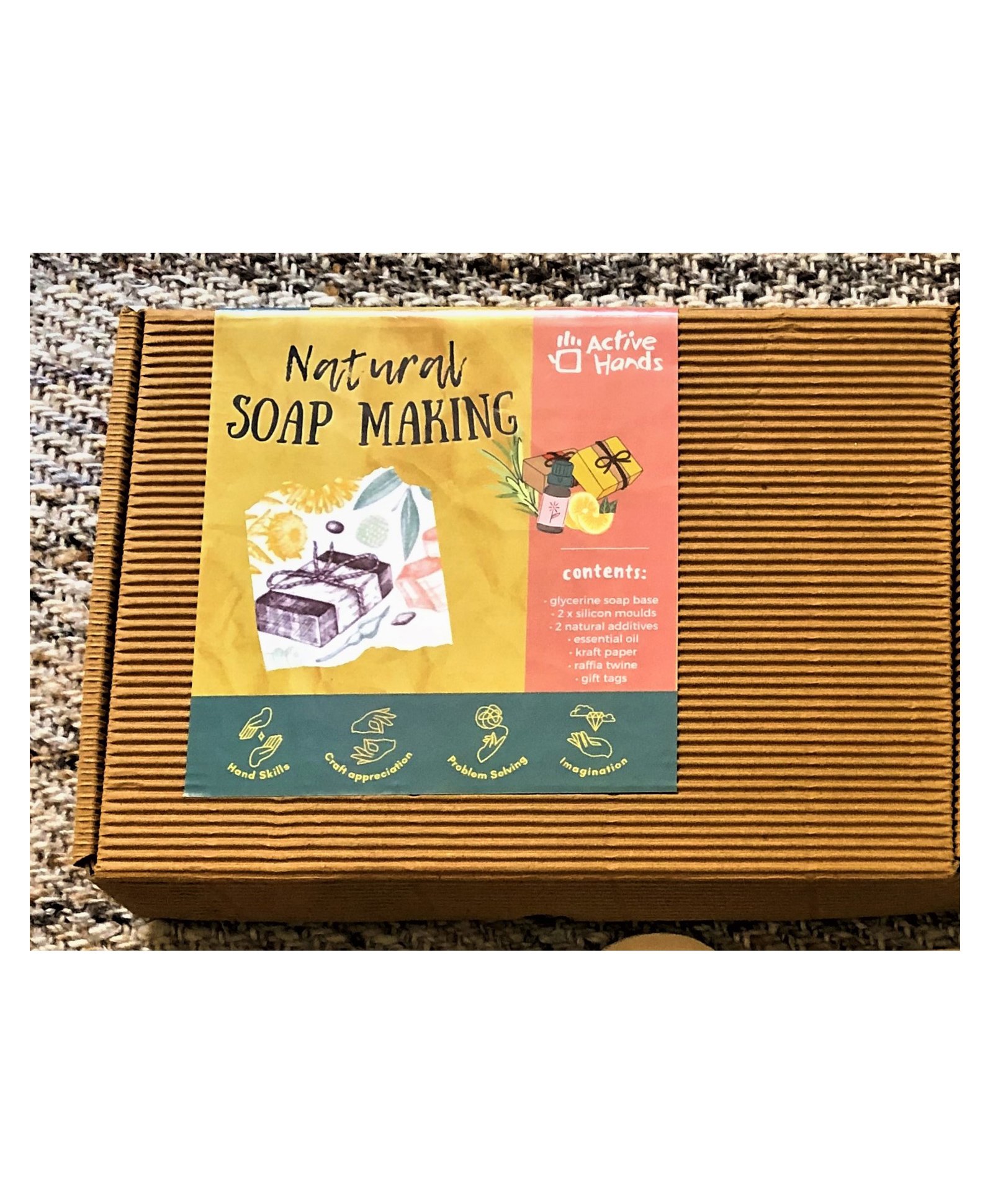 Active Hands Natural Soap Making Kit - Multicolour-picture-27