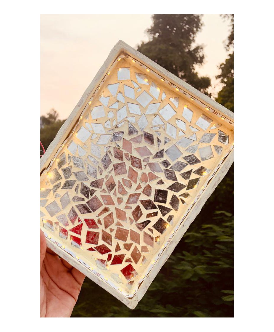 Active Hands Mosaic Art Tray - Multicolour-picture-16