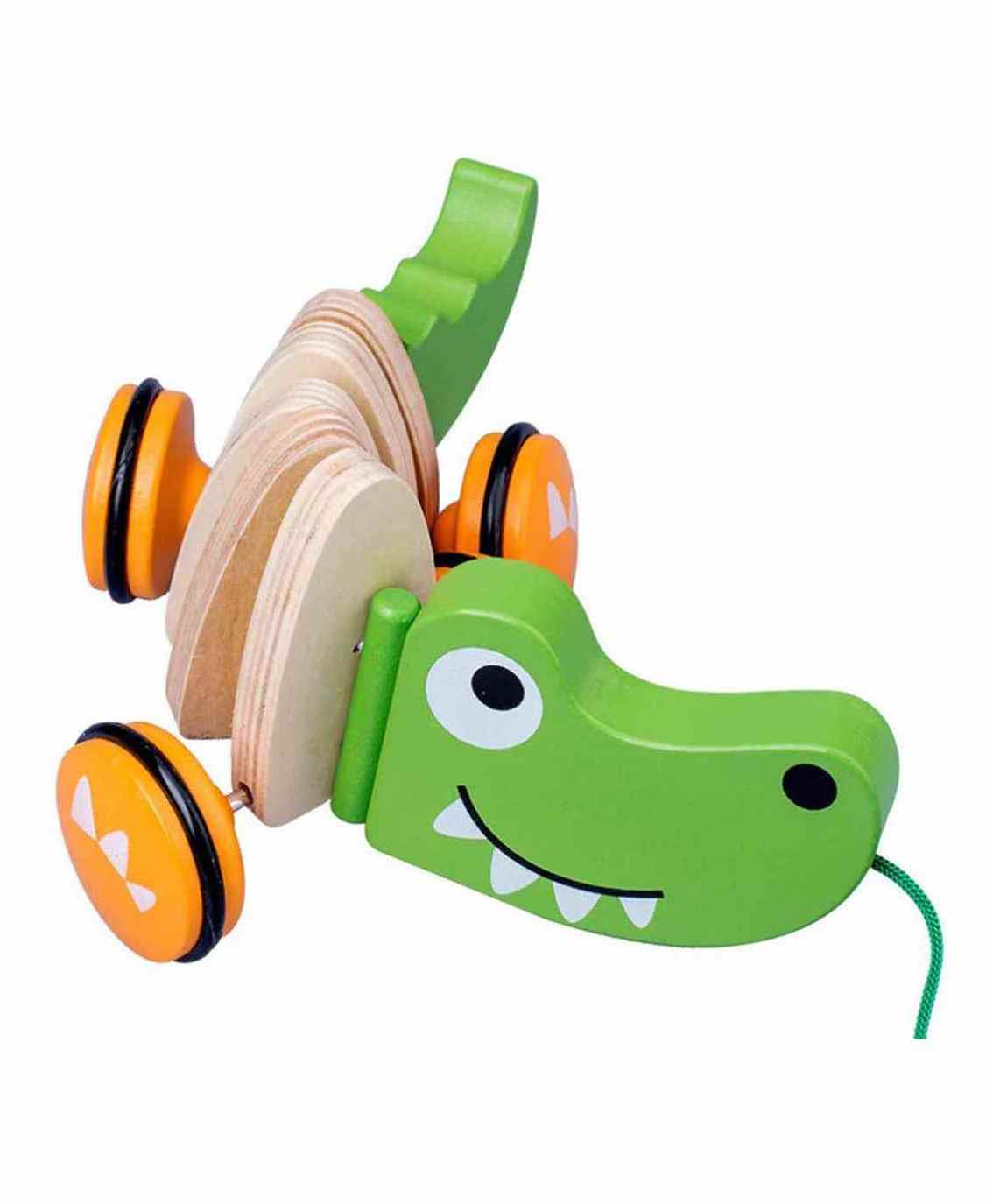 COMERCIO Walk Along Wiggly Croc - Green-image-32