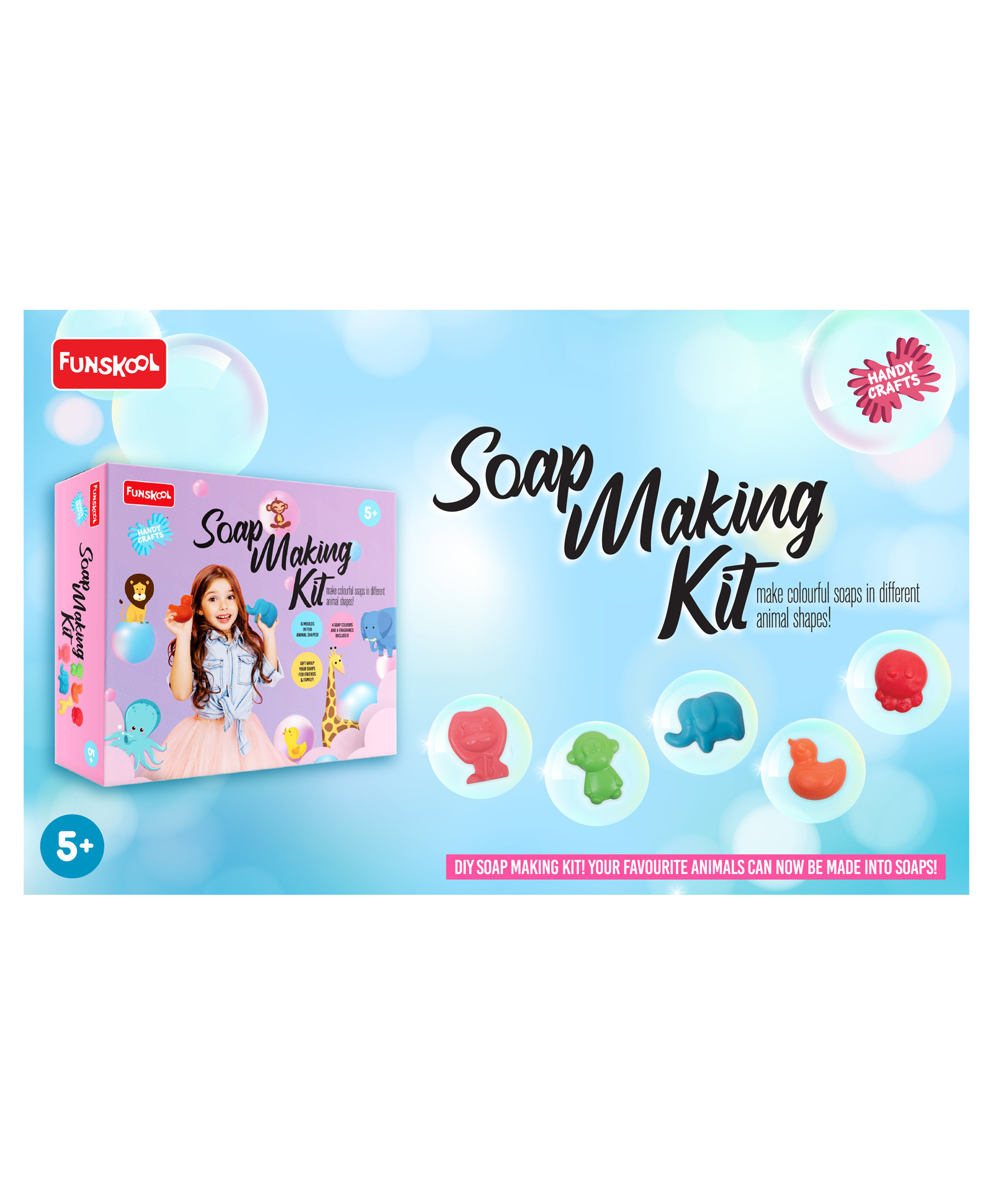 Funskool Soap Making Kit - Multicolour