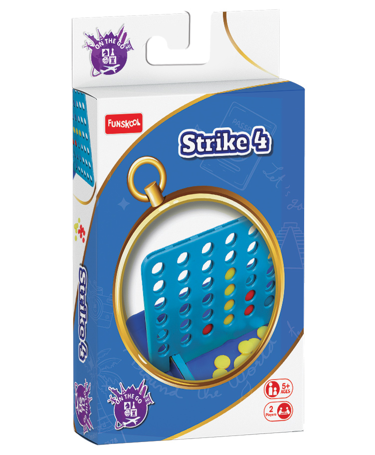 Funskool Travel Strike Board Game - Multicolor-picture-14