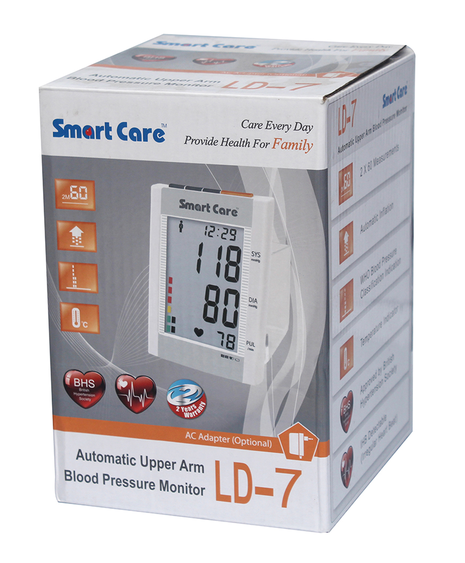 smart care blood pressure monitor