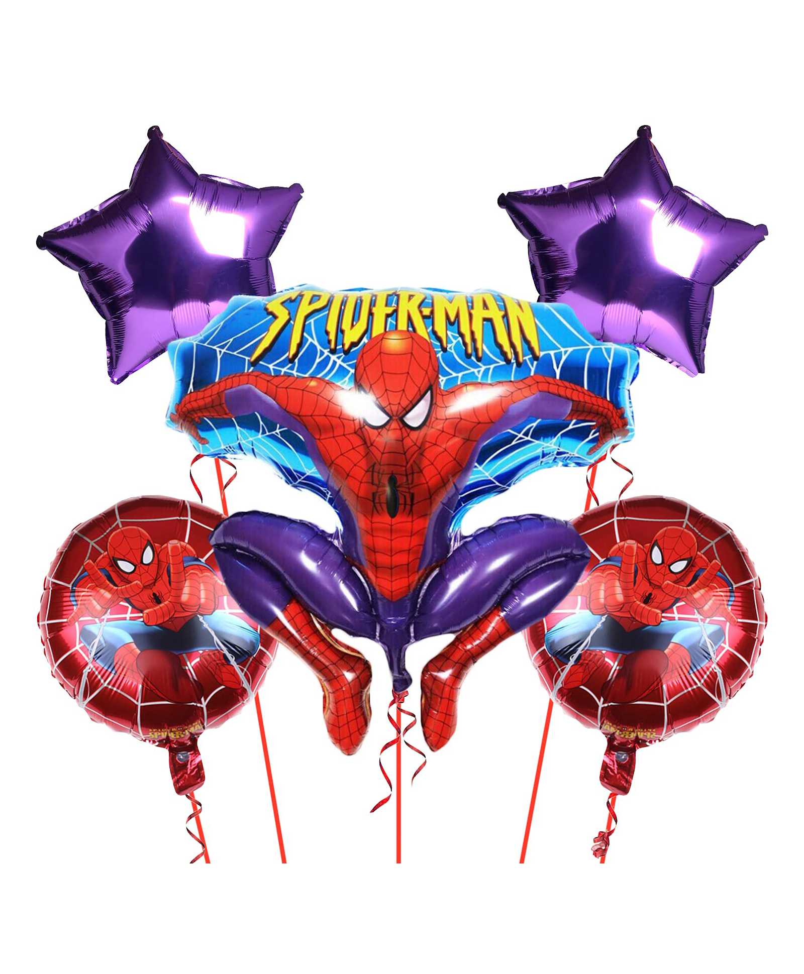 Zyozi Character Themed Balloon Set Multicolour - Pack of 5-picture-44