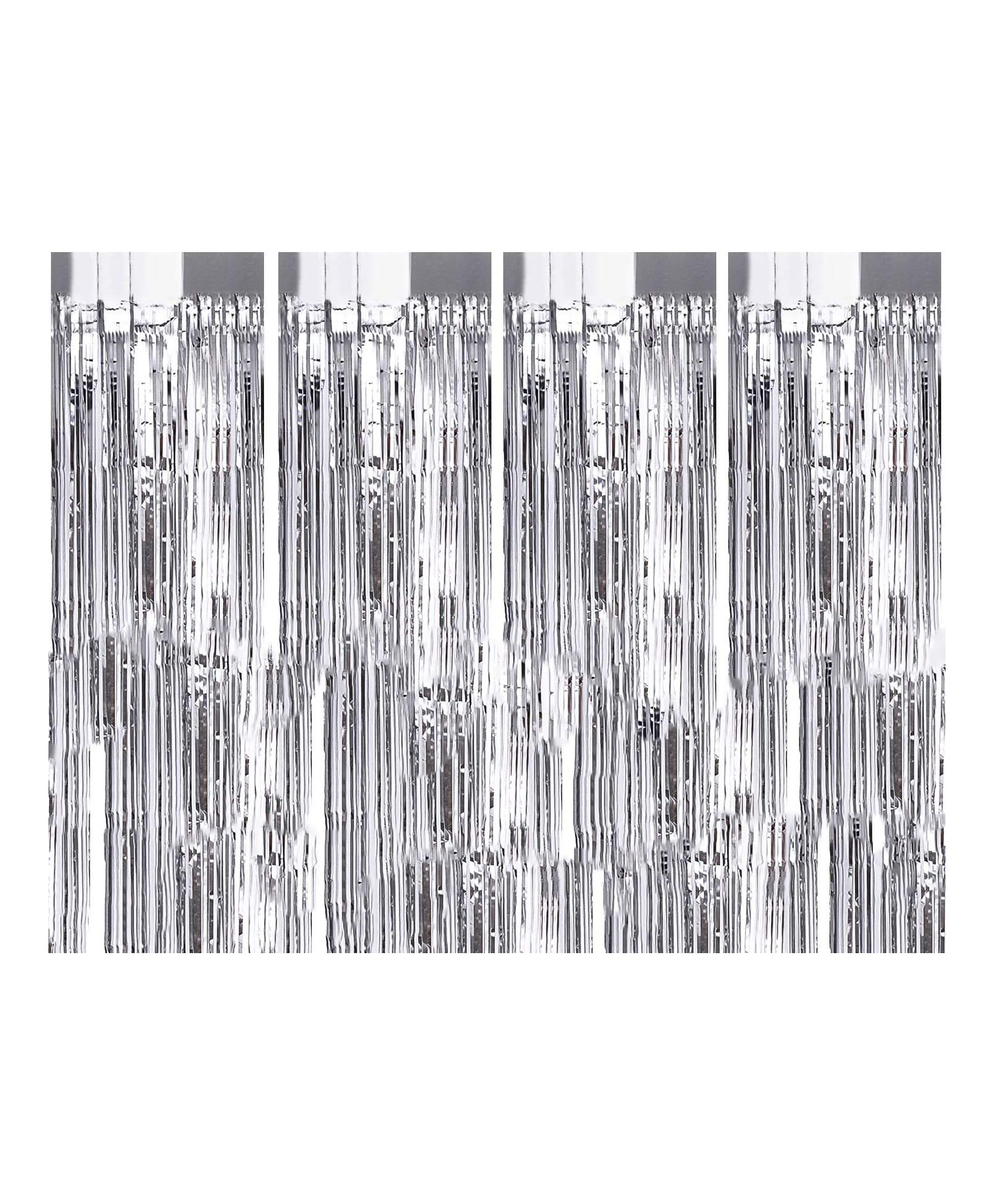 Zyozi Foil Curtain Silver - Length 182 cm-image-14