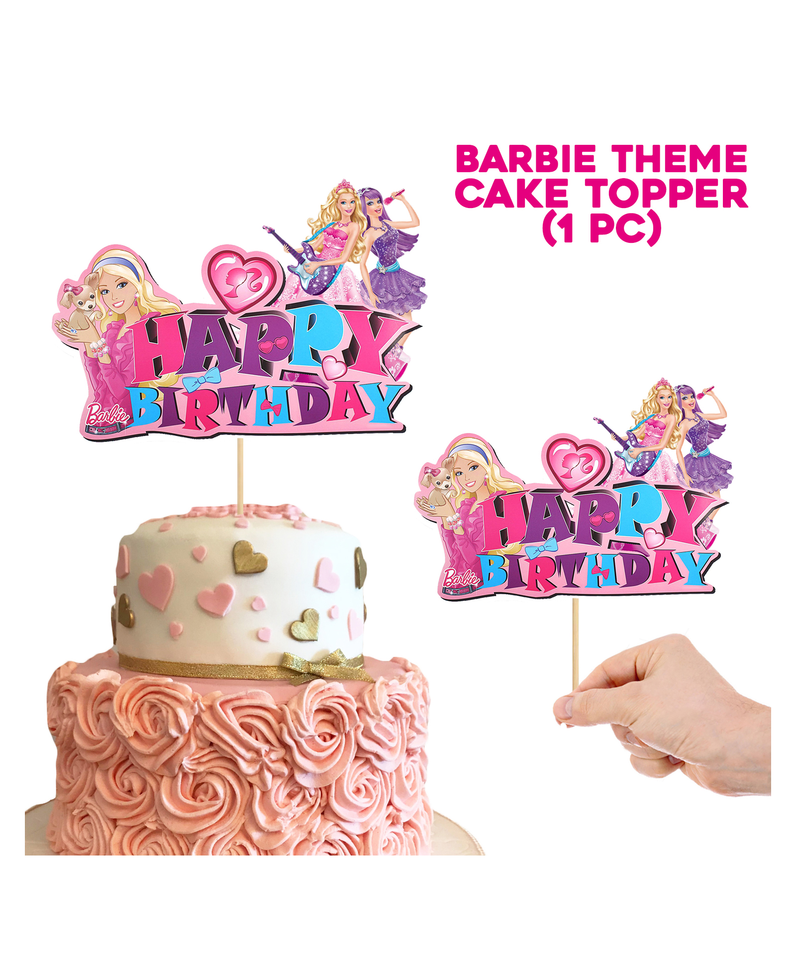 Zyozi Princess Birthday Cake Topper Multicolor Online In India Buy At Best Price From Firstcry Com