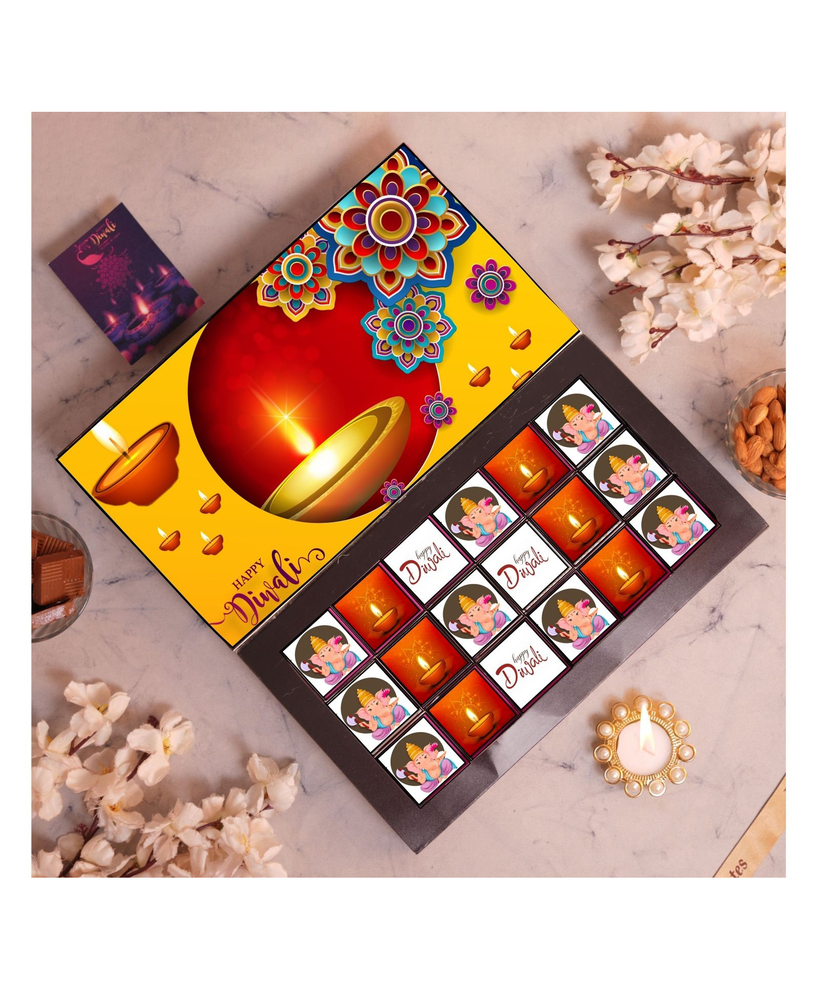 Expelite Diwali Chocolate Gift Box - 250 gm-image-46