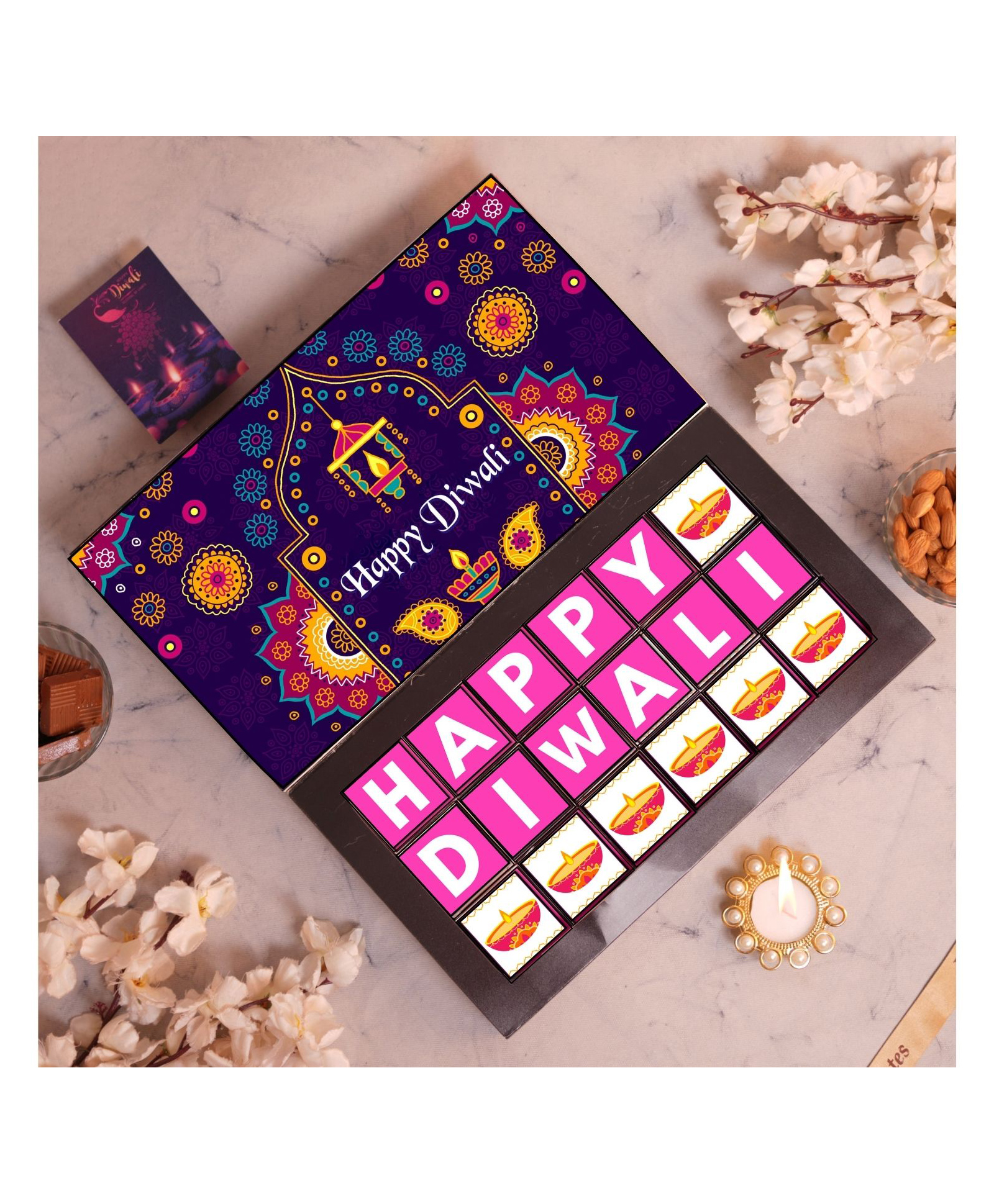Expelite Diwali Chocolate Gift Box - 250 gm-image-47