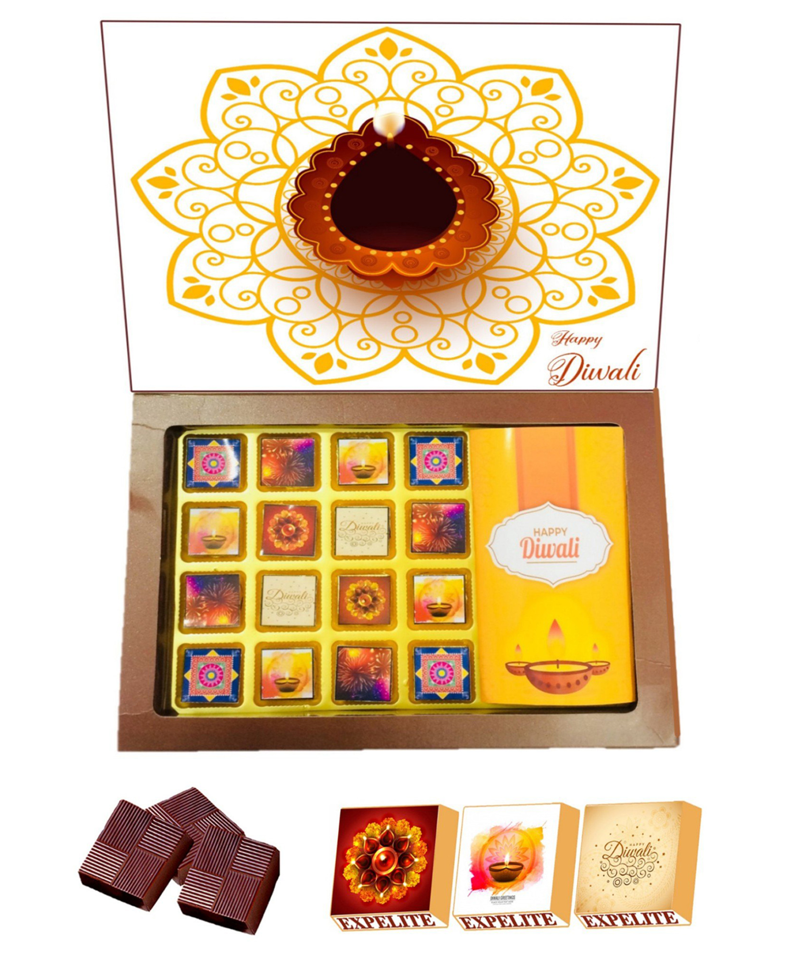 Expelite Happy Diwali Chocolates Combo - 330 gm-image-31