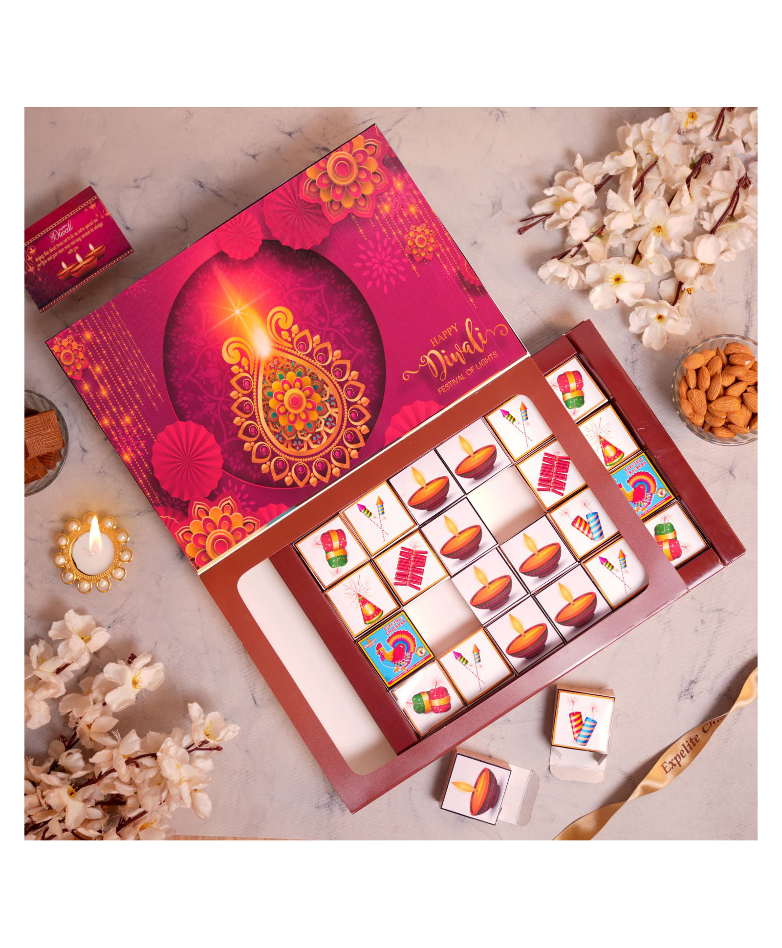 Buy Diwali Chocolates Gift Box - 350 gm-image-26