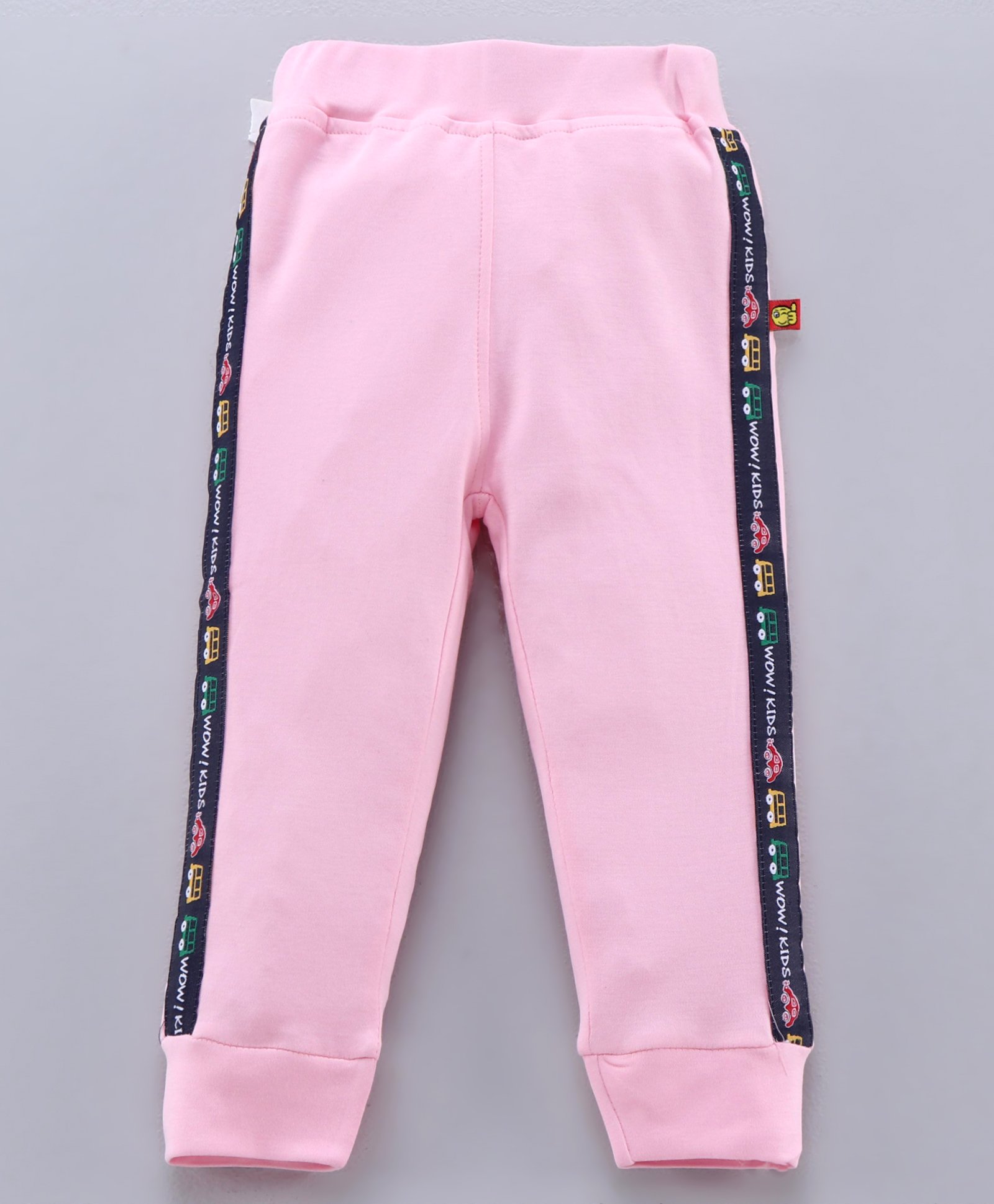 WOW Full Length Lounge Pant Car Print - Pink-image-17