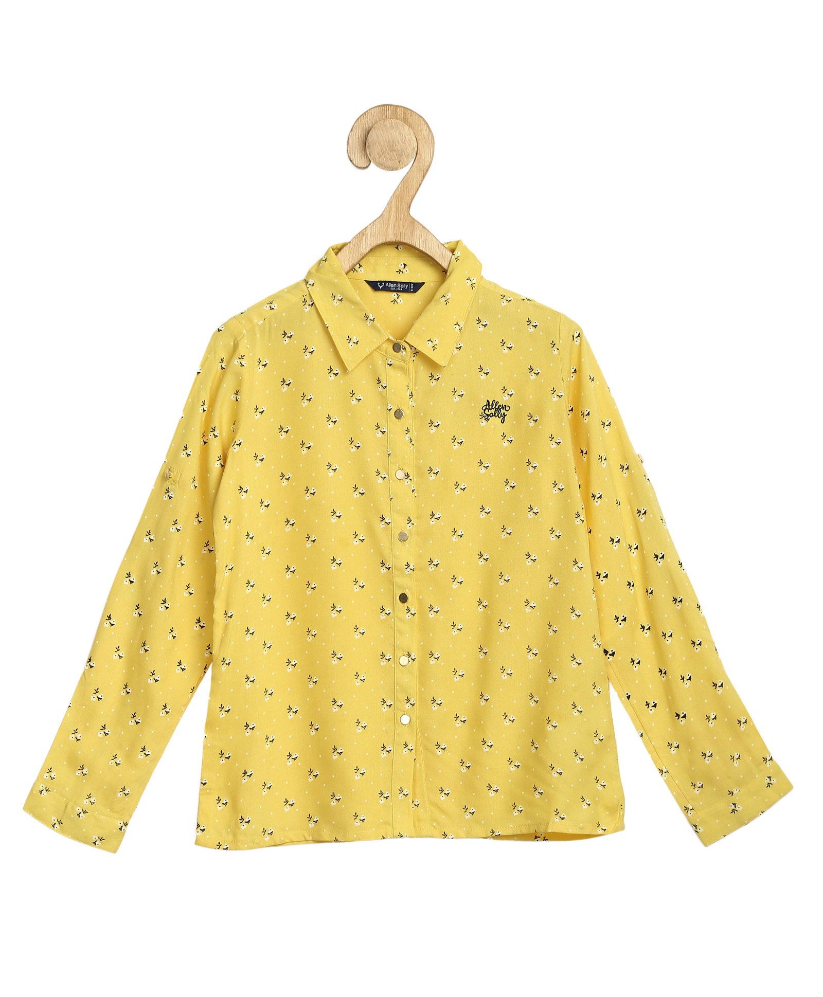 Full Sleeves Shirt Floral Print 